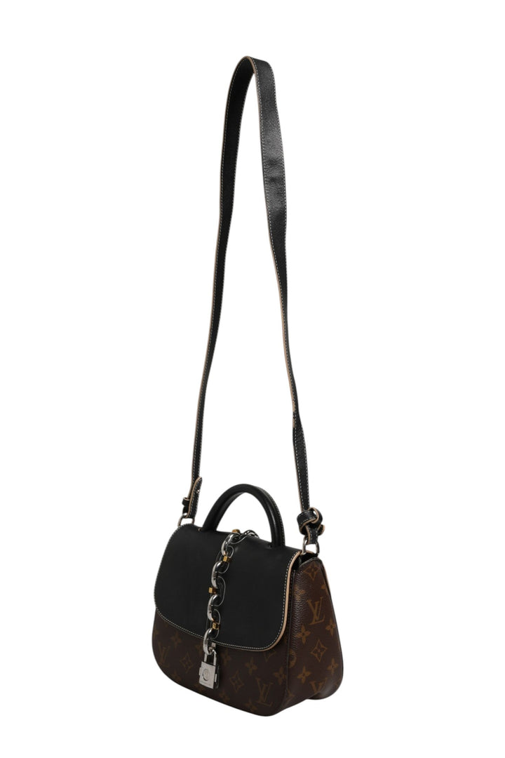 Louis Vuitton Calfskin Monogram Chain It Bag PM Black - RIMODA