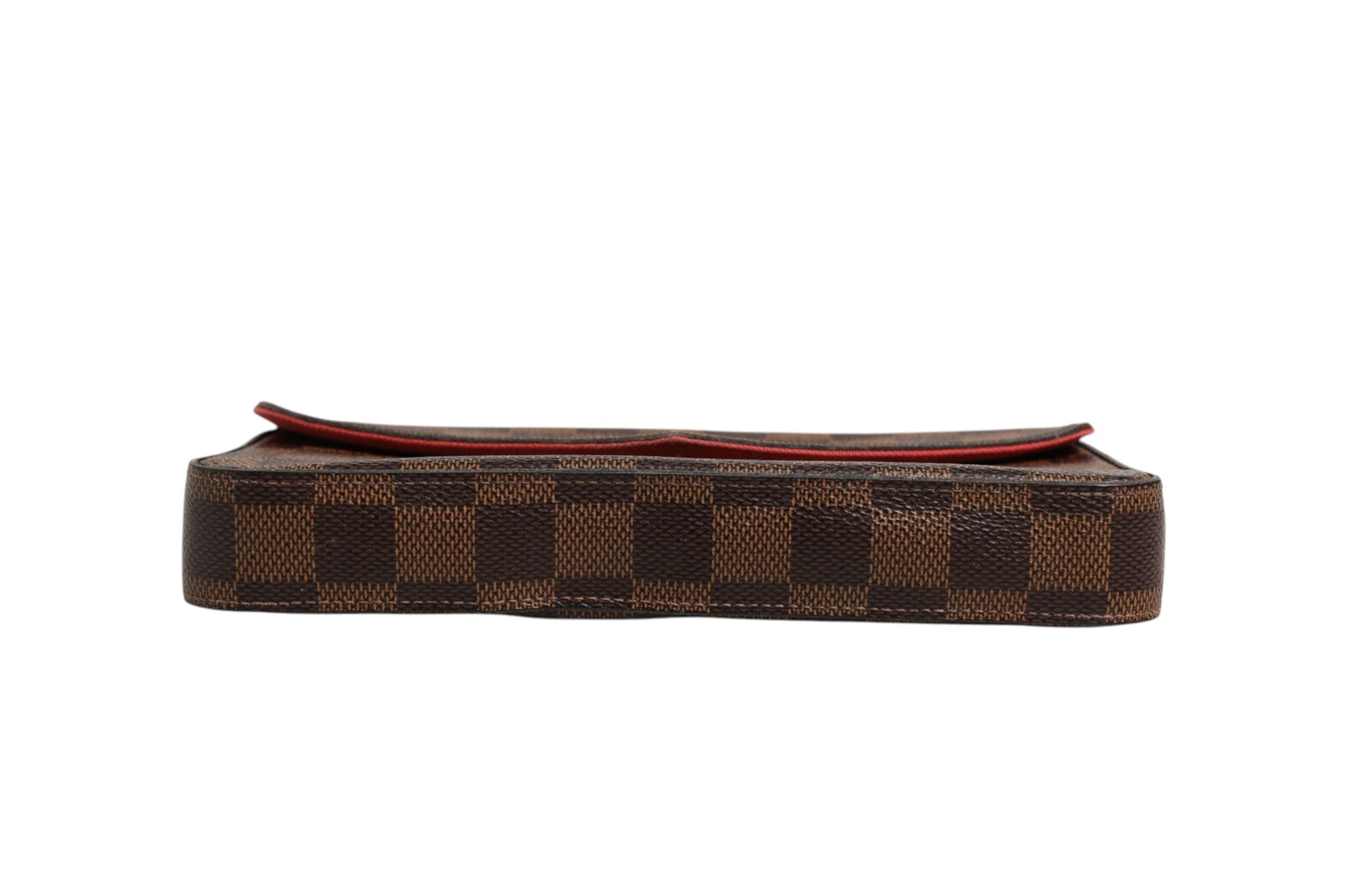 Louis Vuitton Damier Ebene Pochette Felice Chain Wallet - RIMODA