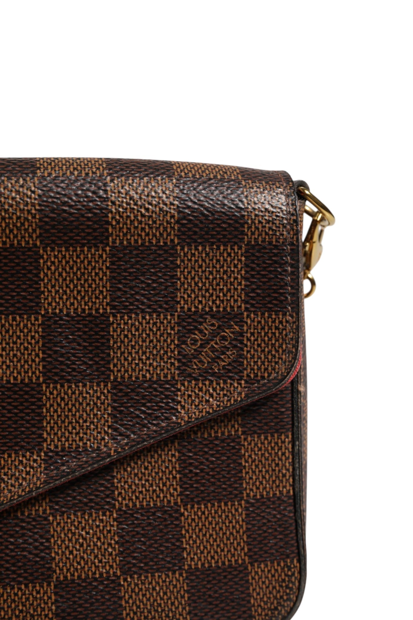 Louis Vuitton Damier Ebene Pochette Felice Chain Wallet - RIMODA