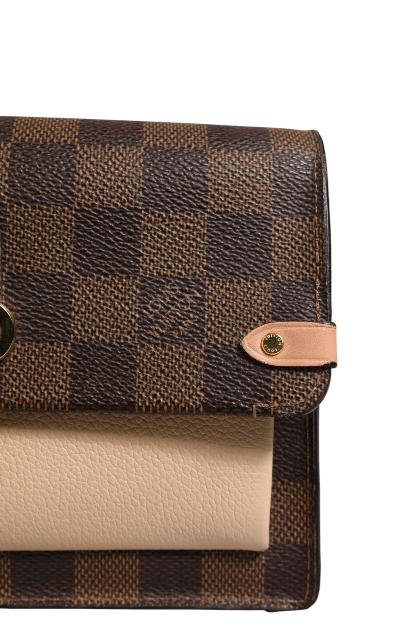 Louis Vuitton Damier Ebene Vavin Chain Wallet - RIMODA