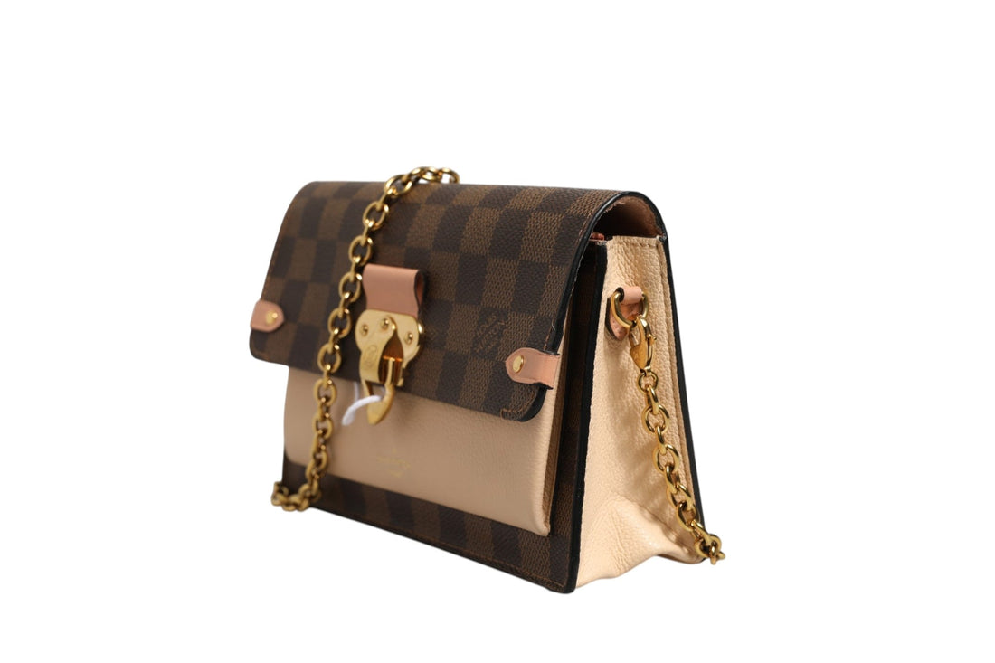 Louis Vuitton Damier Ebene Vavin Chain Wallet - RIMODA