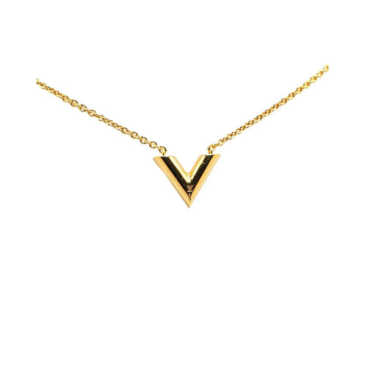 Louis Vuitton Gold Metal Necklace - RIMODA