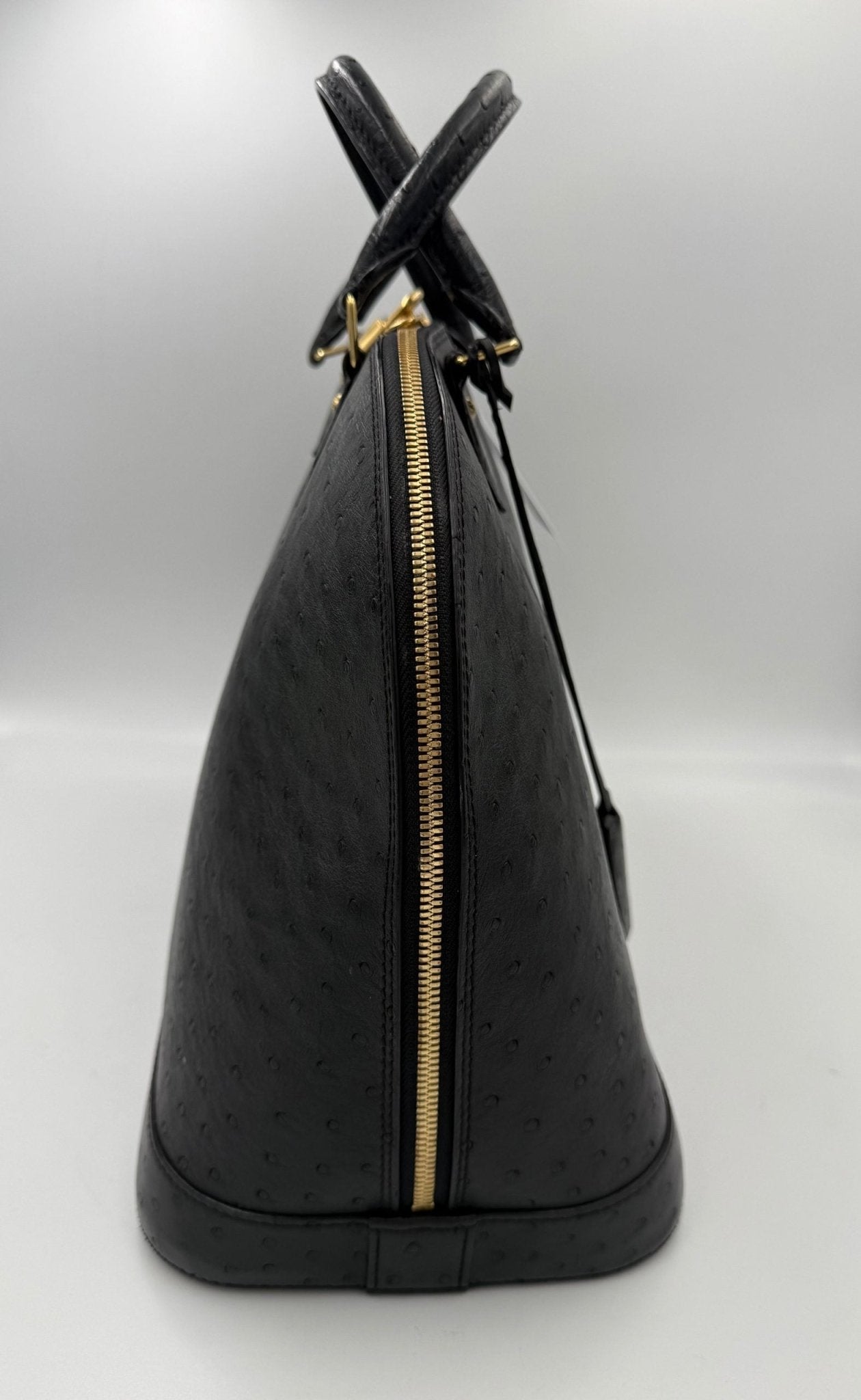 Louis Vuitton LOUIS VUITTON Alma GM in Ostrich Leather Handbag - RIMODA