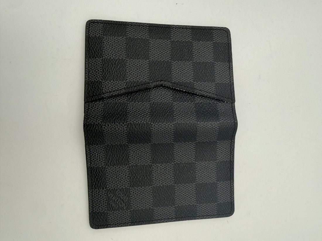 Louis Vuitton LOUIS VUITTON Compatto Card Holder ORGANIZER Damier Graphite Wallet - RIMODA