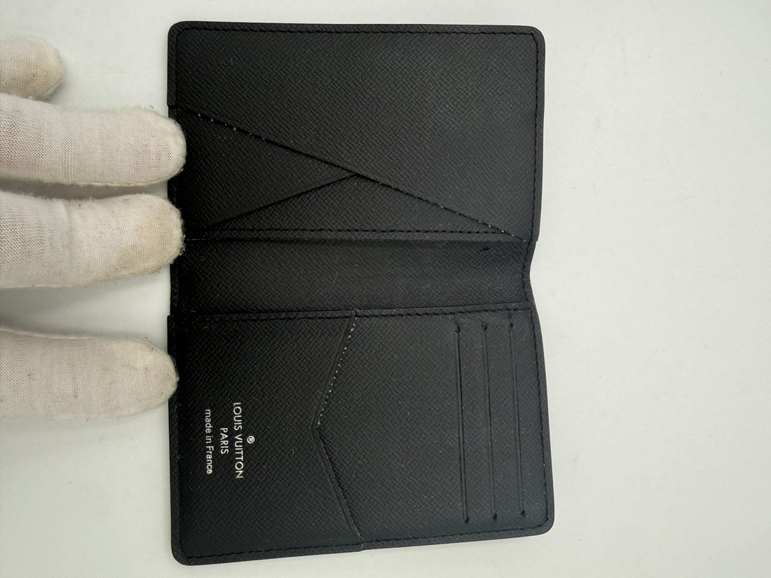 Louis Vuitton LOUIS VUITTON Compatto Card Holder ORGANIZER Damier Graphite Wallet - RIMODA