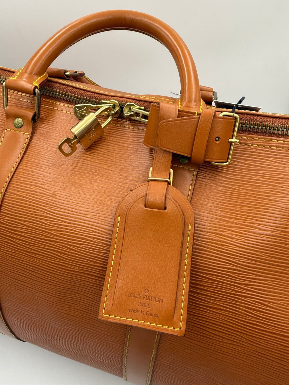 Louis Vuitton LOUIS VUITTON KEEPALL 50 in Brown EPI Leather Handbag - RIMODA