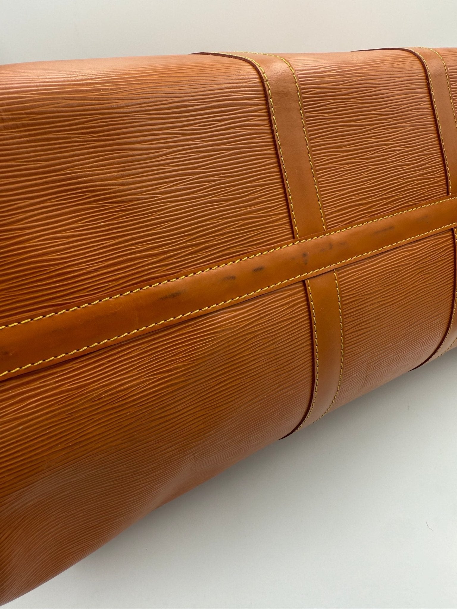 Louis Vuitton LOUIS VUITTON KEEPALL 50 in Brown EPI Leather Handbag - RIMODA