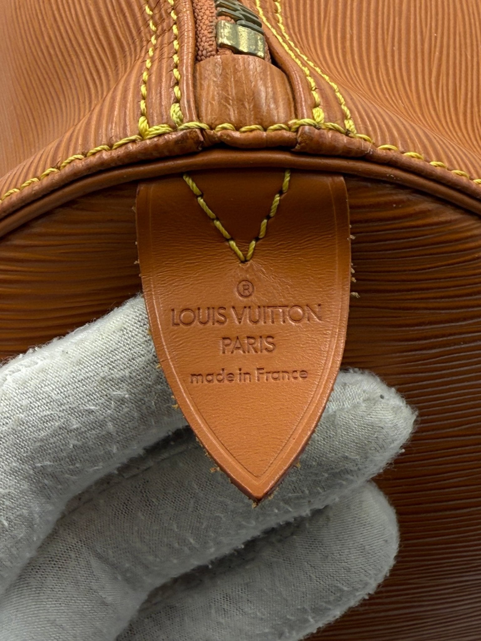 Louis Vuitton LOUIS VUITTON KEEPALL 50 in Brown EPI Leather Handbag - RIMODA