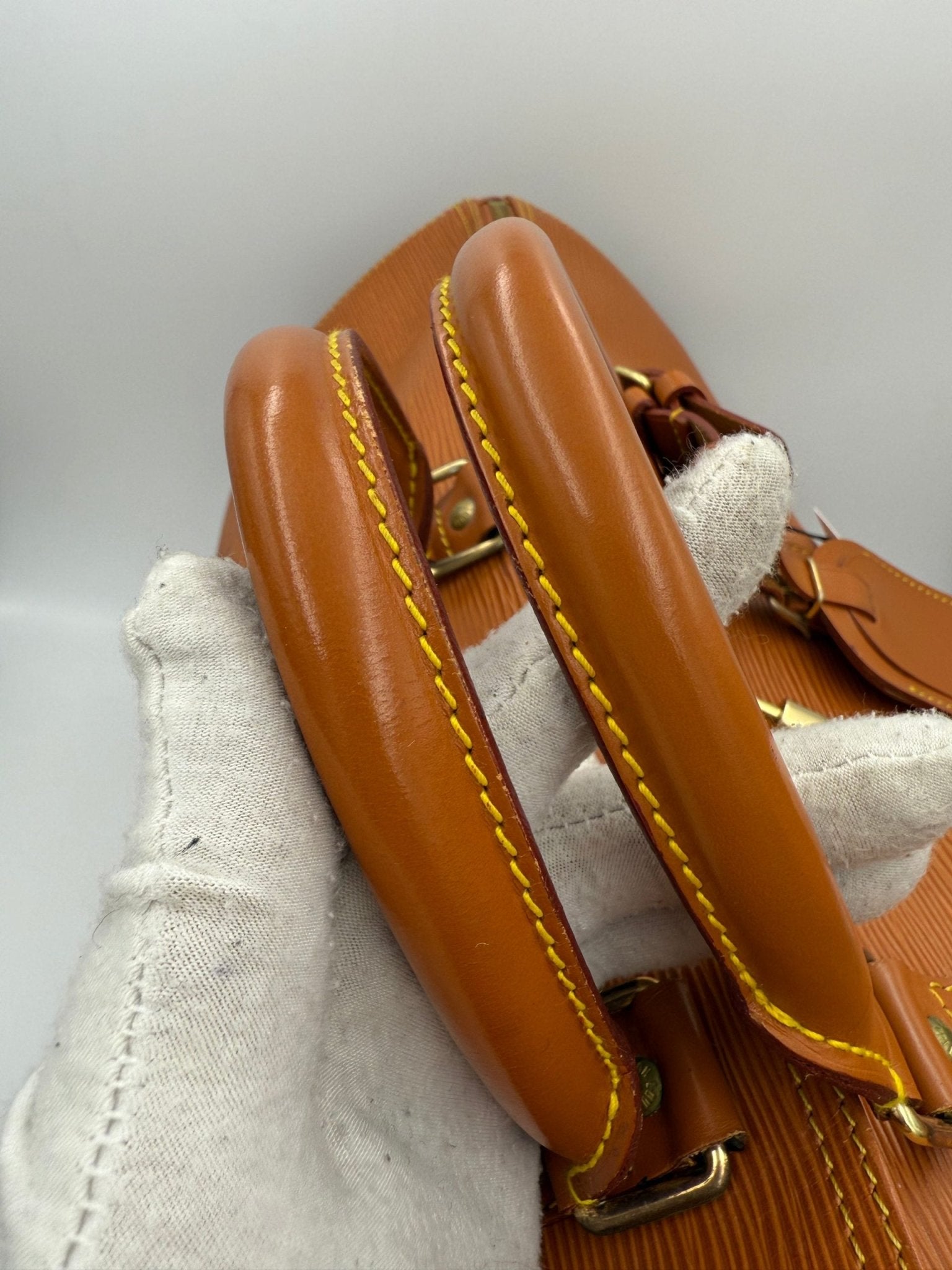 Louis Vuitton LOUIS VUITTON KEEPALL 50 in Brown EPI Leather Handbag - RIMODA