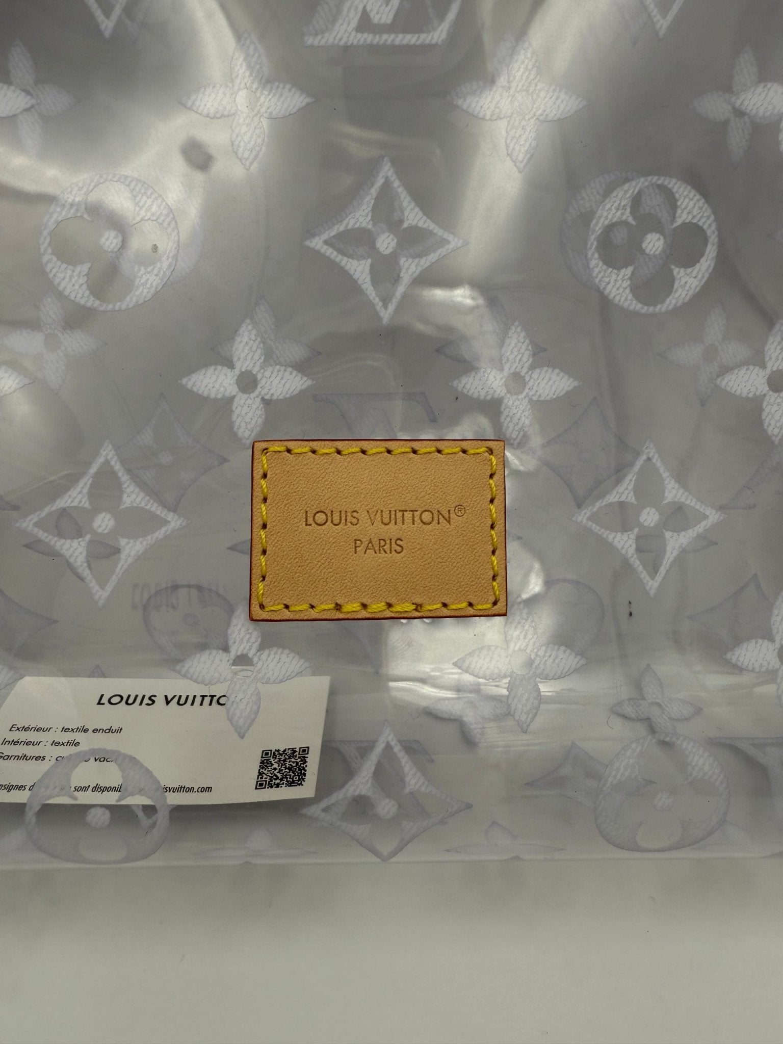 Louis Vuitton LOUIS VUITTON Monogram Transparent Pochette - RIMODA