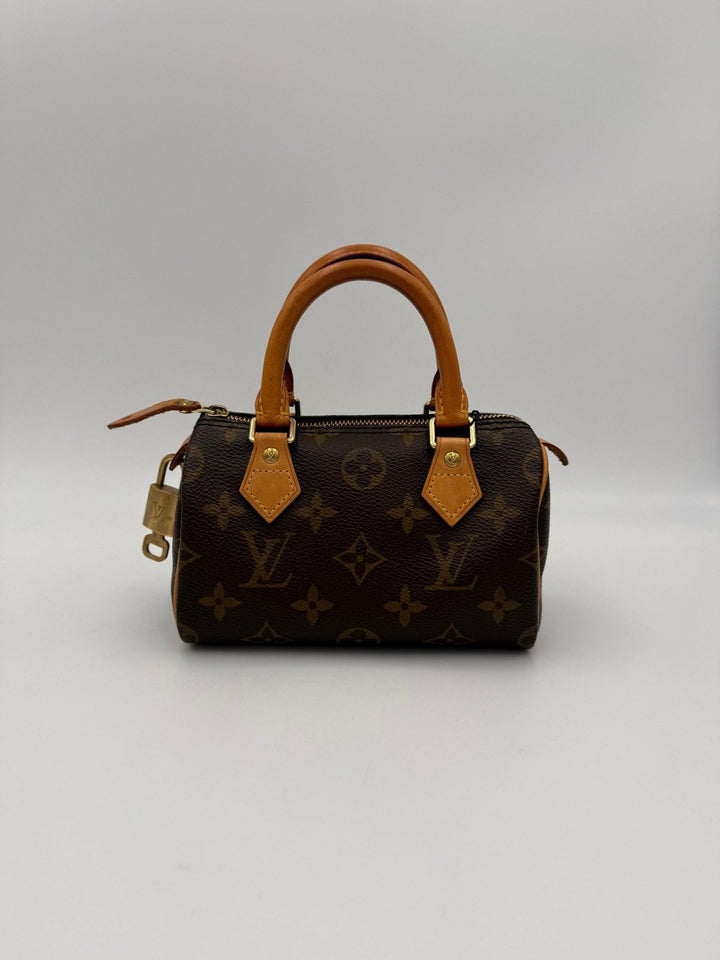Louis Vuitton LOUIS VUITTON Nano Speedy Monogram Handbag - RIMODA