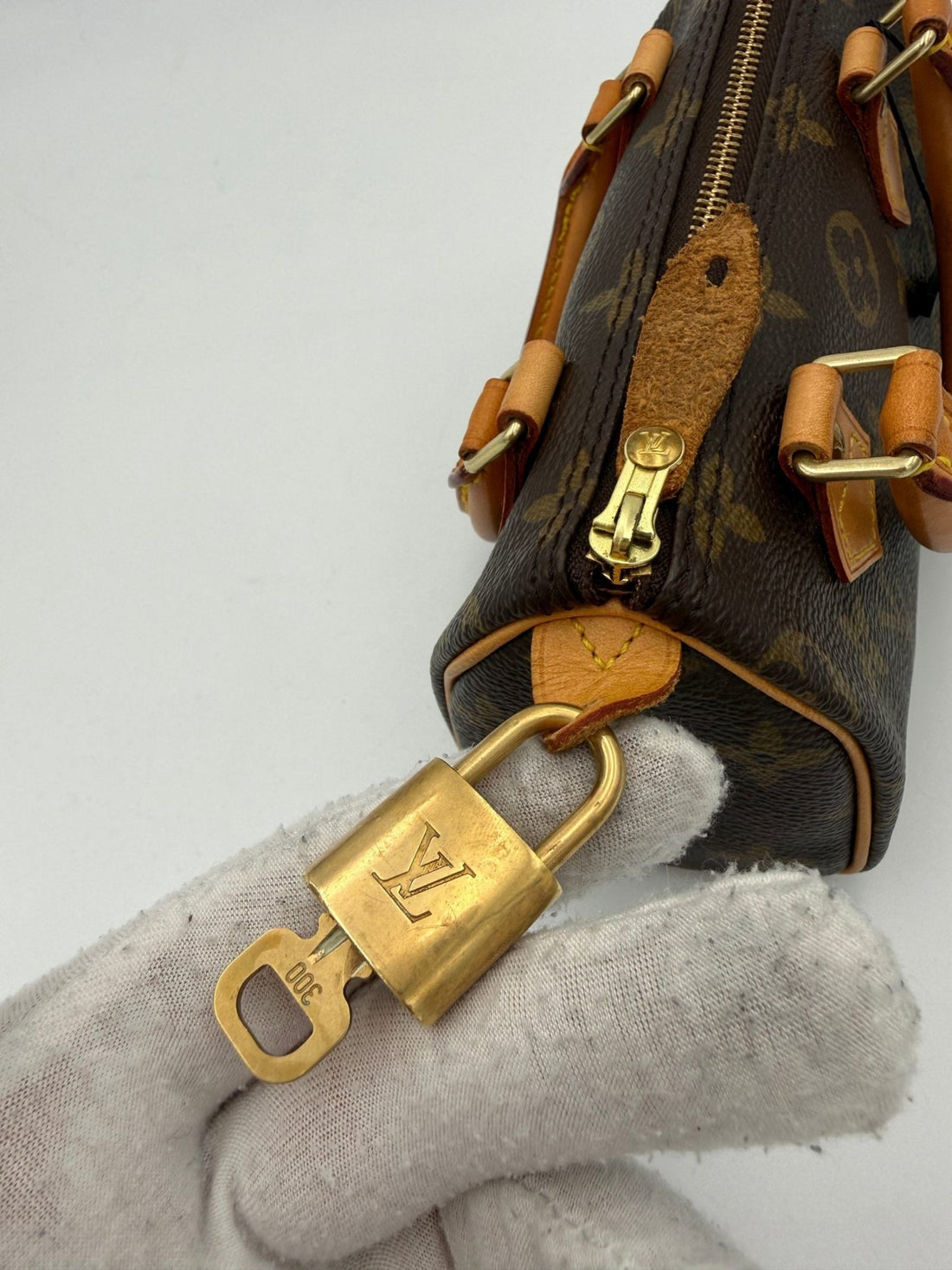 Louis Vuitton LOUIS VUITTON Nano Speedy Monogram Handbag - RIMODA