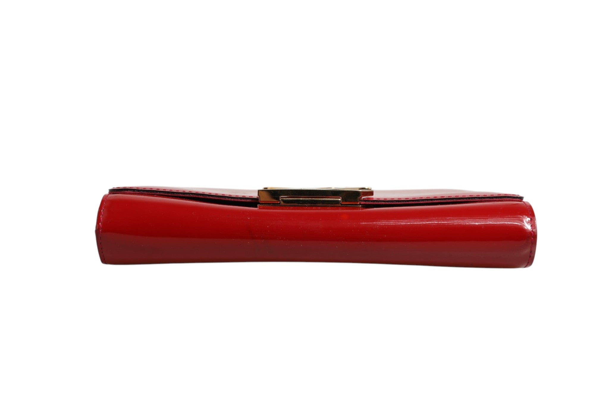 Louis Vuitton Louise PM Red Patent Leather Wallet On Chain - RIMODA