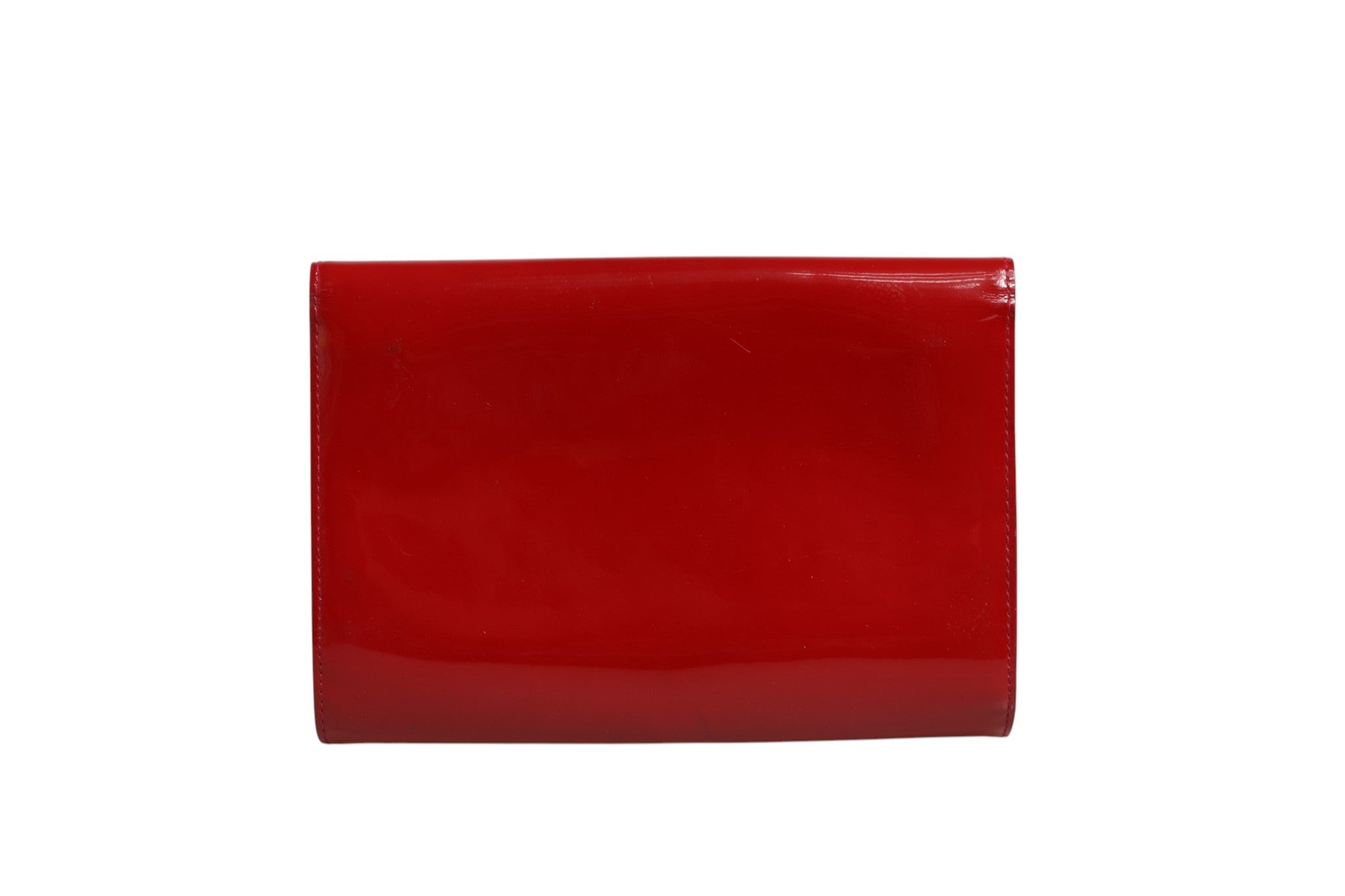 Louis Vuitton Louise PM Red Patent Leather Wallet On Chain - RIMODA