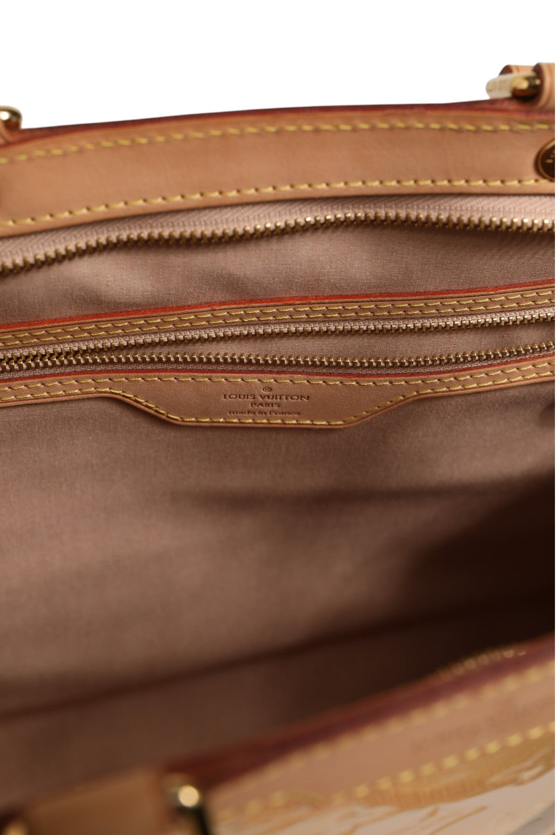 Louis Vuitton Monogram Vernis Brea MM Beige Poudre - RIMODA