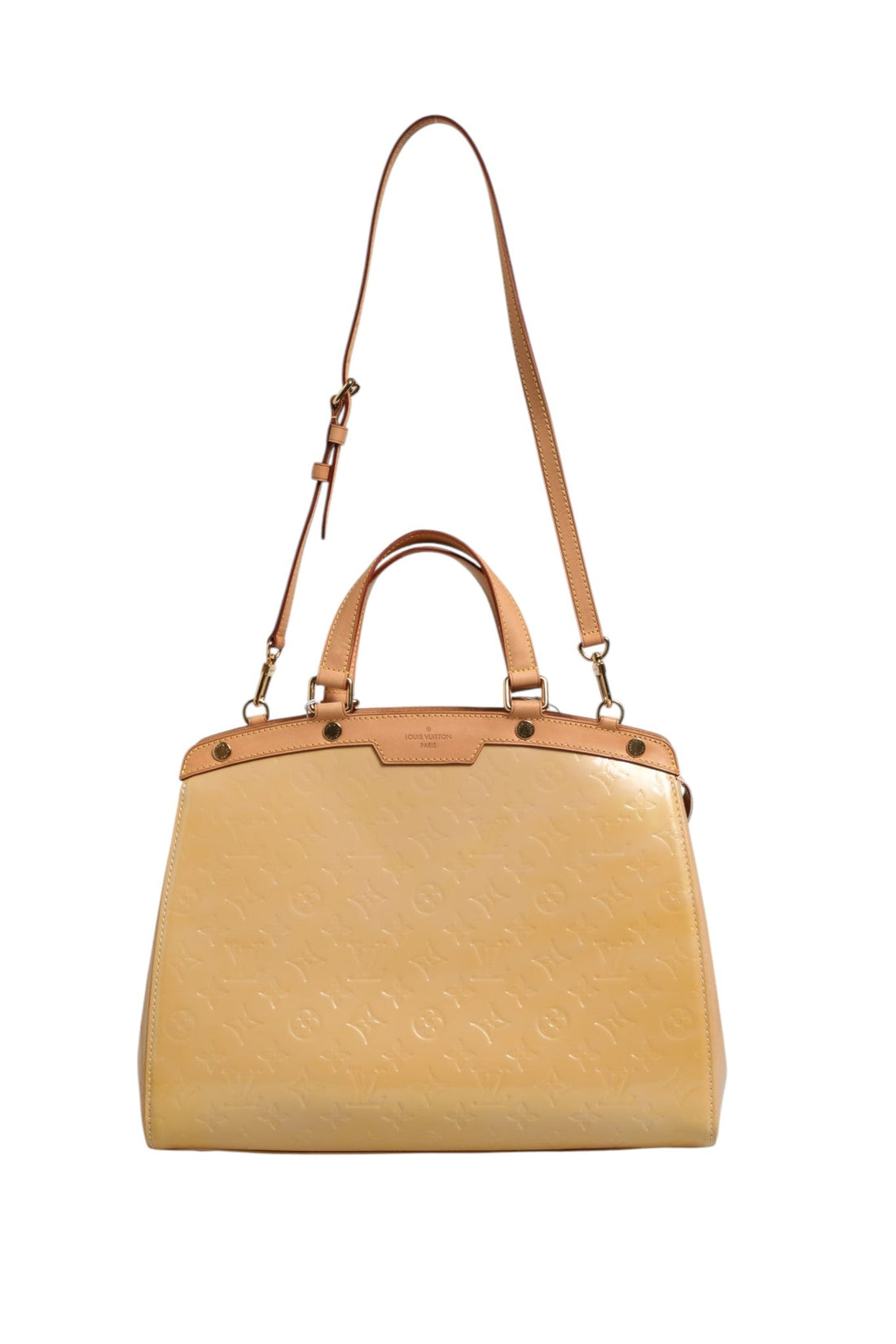 Louis Vuitton Monogram Vernis Brea MM Beige Poudre - RIMODA