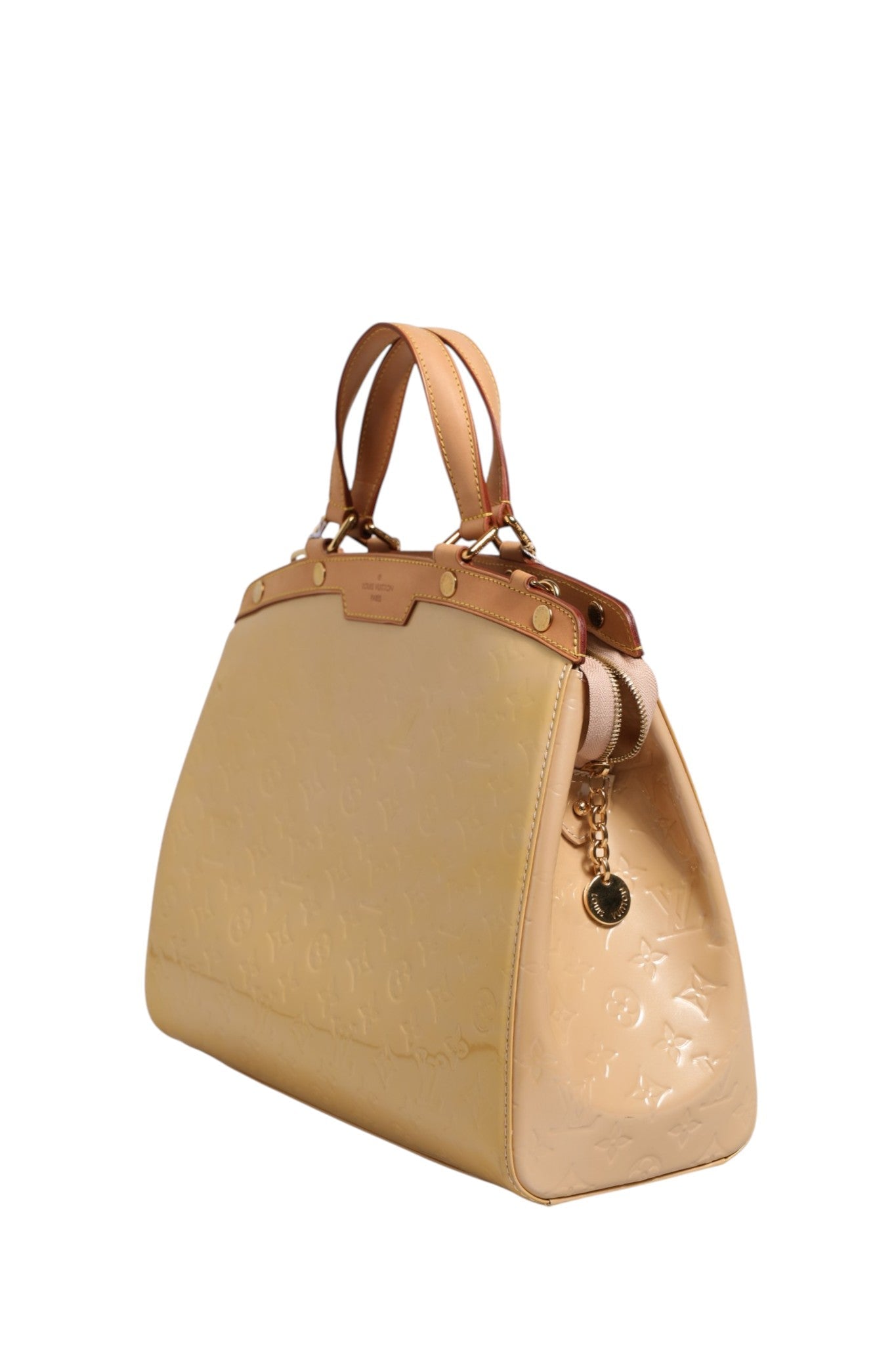 Louis Vuitton Monogram Vernis Brea MM Beige Poudre - RIMODA