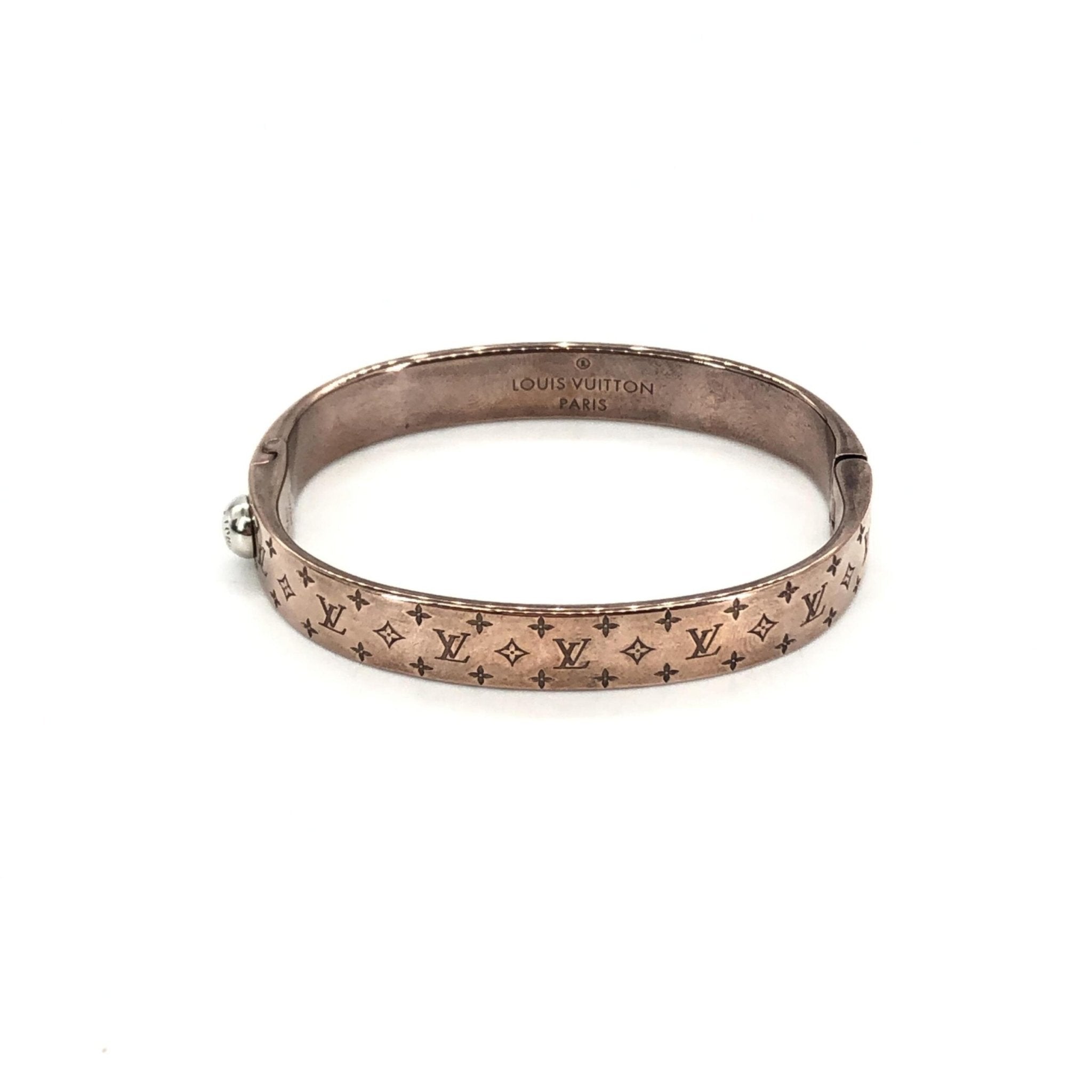 Louis Vuitton Nanogram Cuff Bangle/Plated - RIMODA