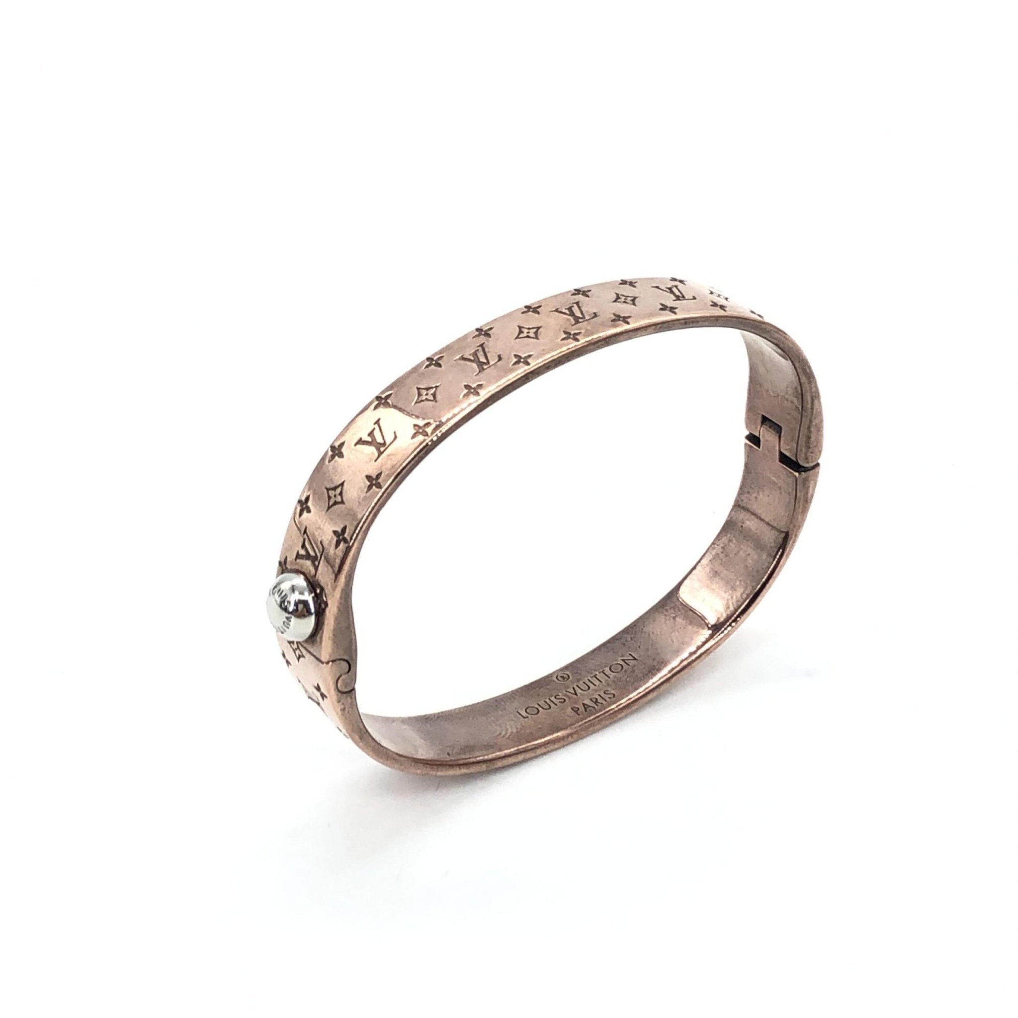 Louis Vuitton Nanogram Cuff Bangle/Plated - RIMODA