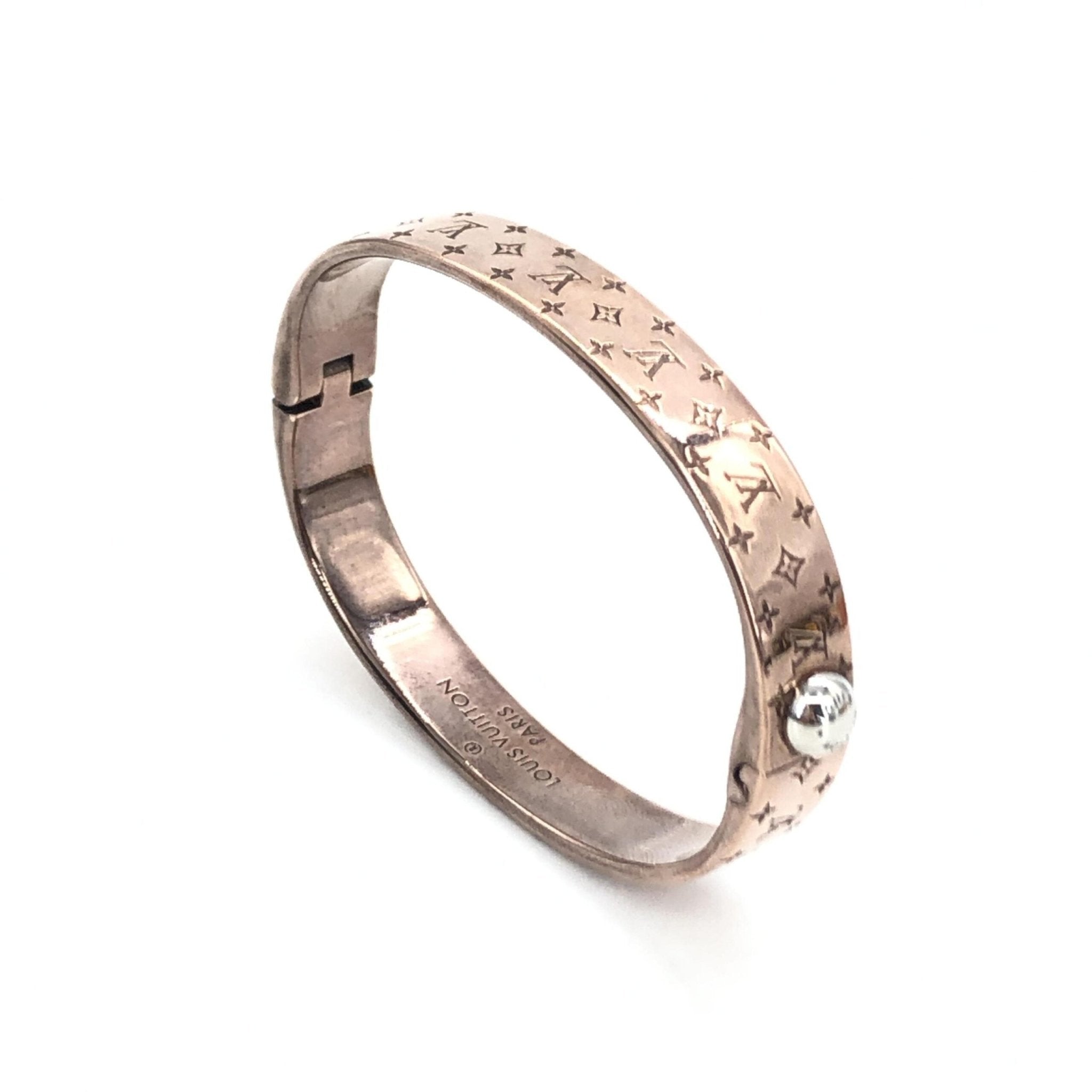 Louis Vuitton Nanogram Cuff Bangle/Plated - RIMODA