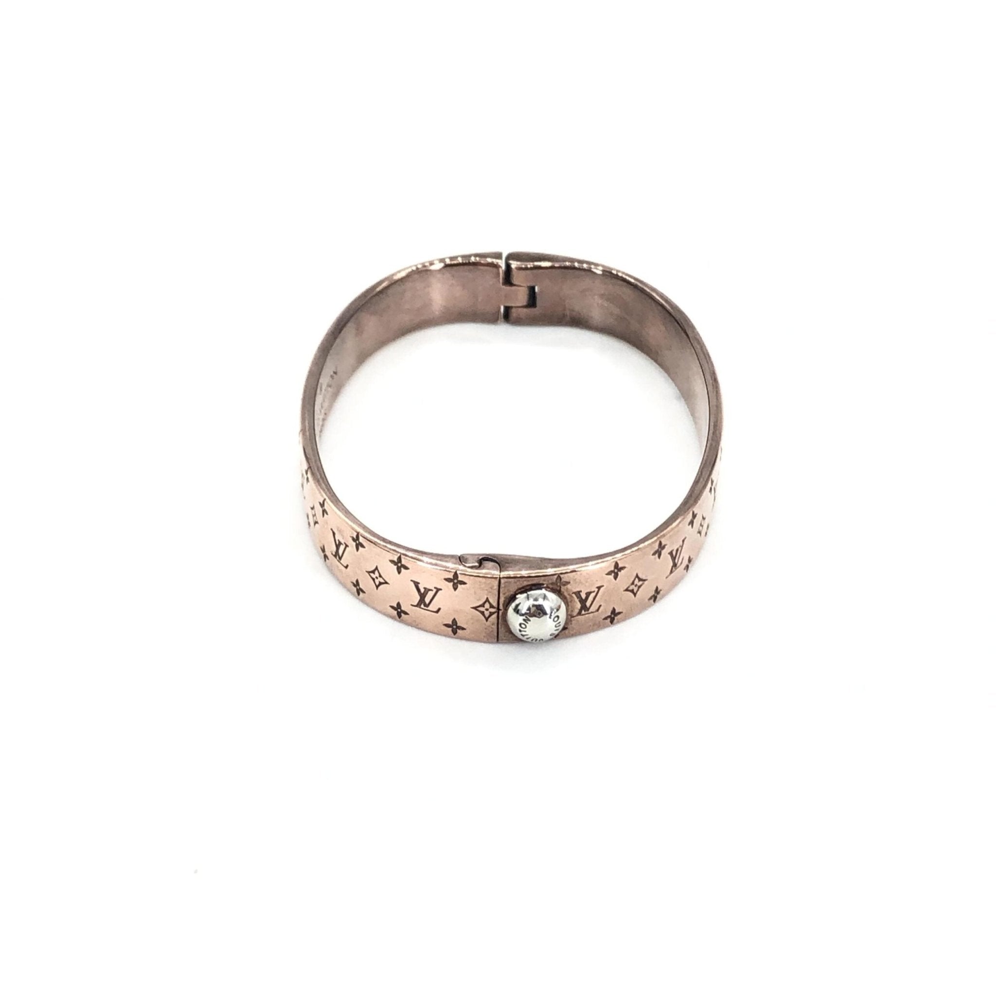 Louis Vuitton Nanogram Cuff Bangle/Plated - RIMODA
