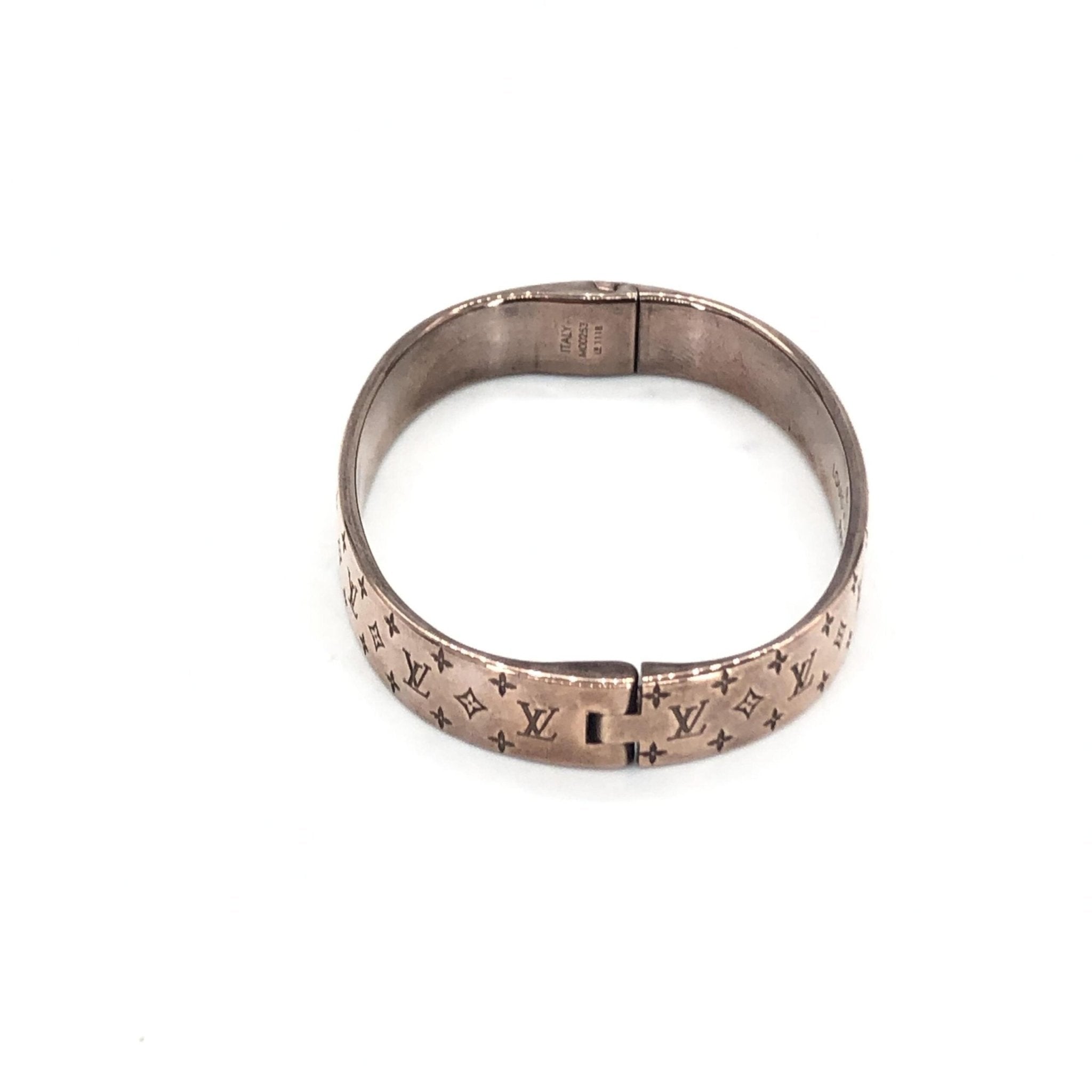 Louis Vuitton Nanogram Cuff Bangle/Plated - RIMODA