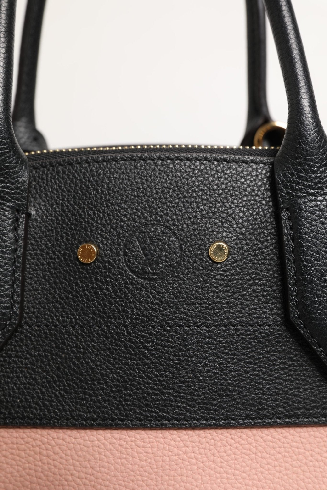 Louis Vuitton Pink and Black Leather City Steamer Leather Handbag - RIMODA