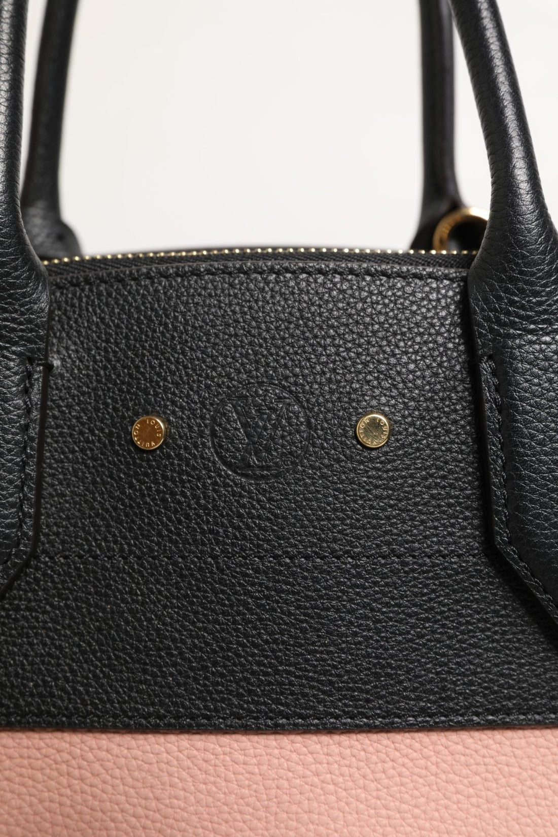 Louis Vuitton Pink and Black Leather City Steamer Leather Handbag - RIMODA