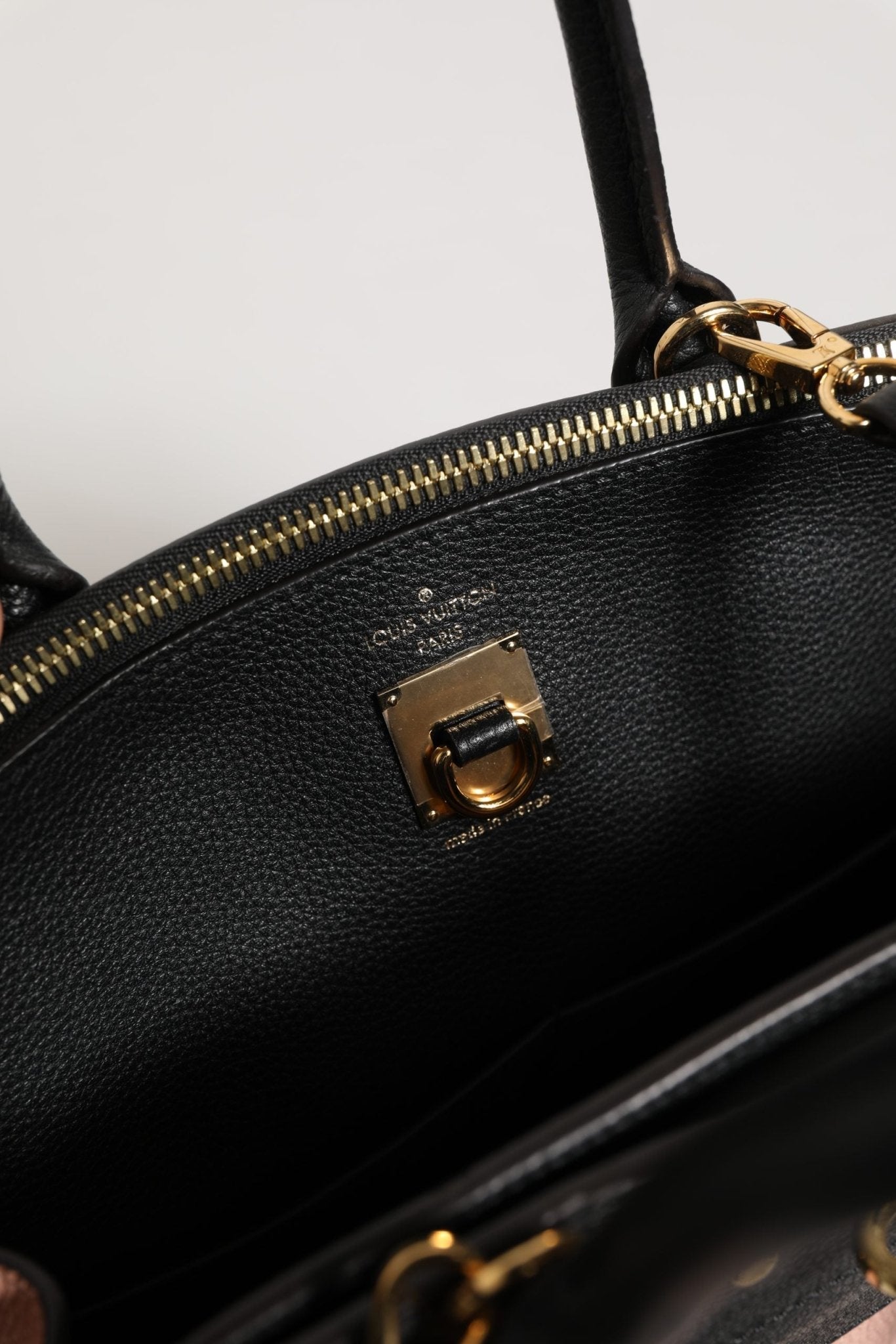 Louis Vuitton Pink and Black Leather City Steamer Leather Handbag - RIMODA