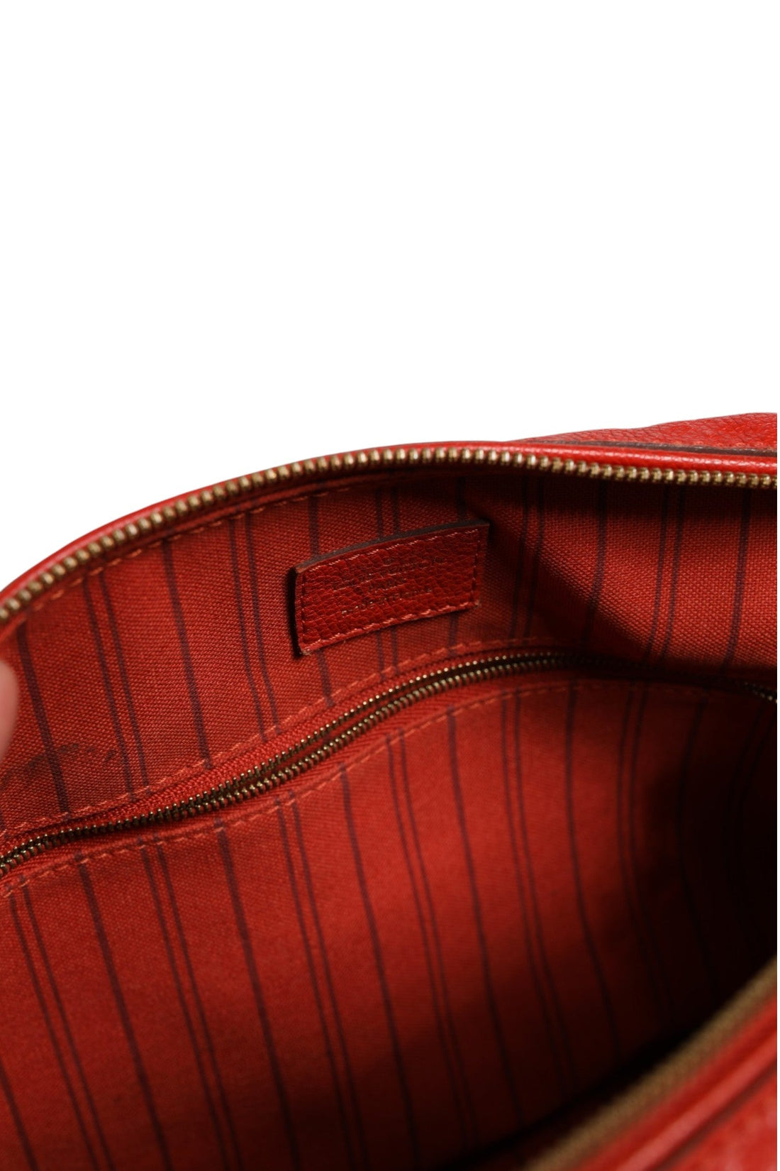 Louis Vuitton Red Monogram Empreinte Speedy Bandouliere 30 - RIMODA