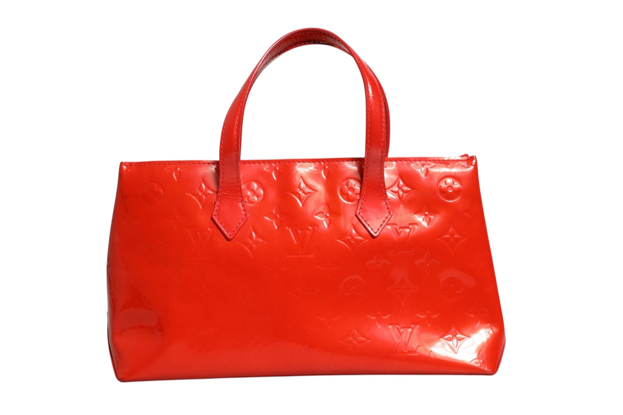 Louis Vuitton Red Monogram Vernis Wilshire PM - RIMODA