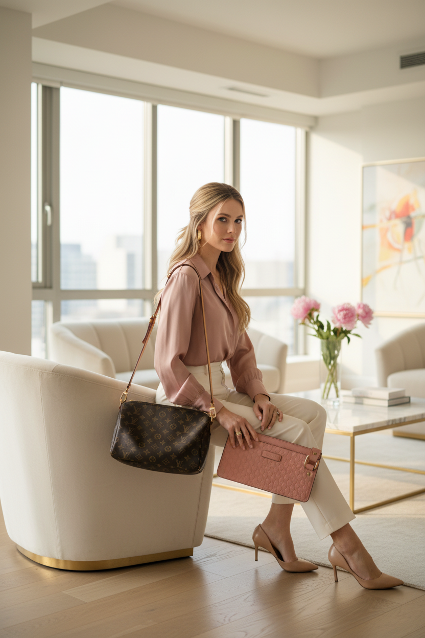 Luxury Lifestyle Vertical - LV & Gucci