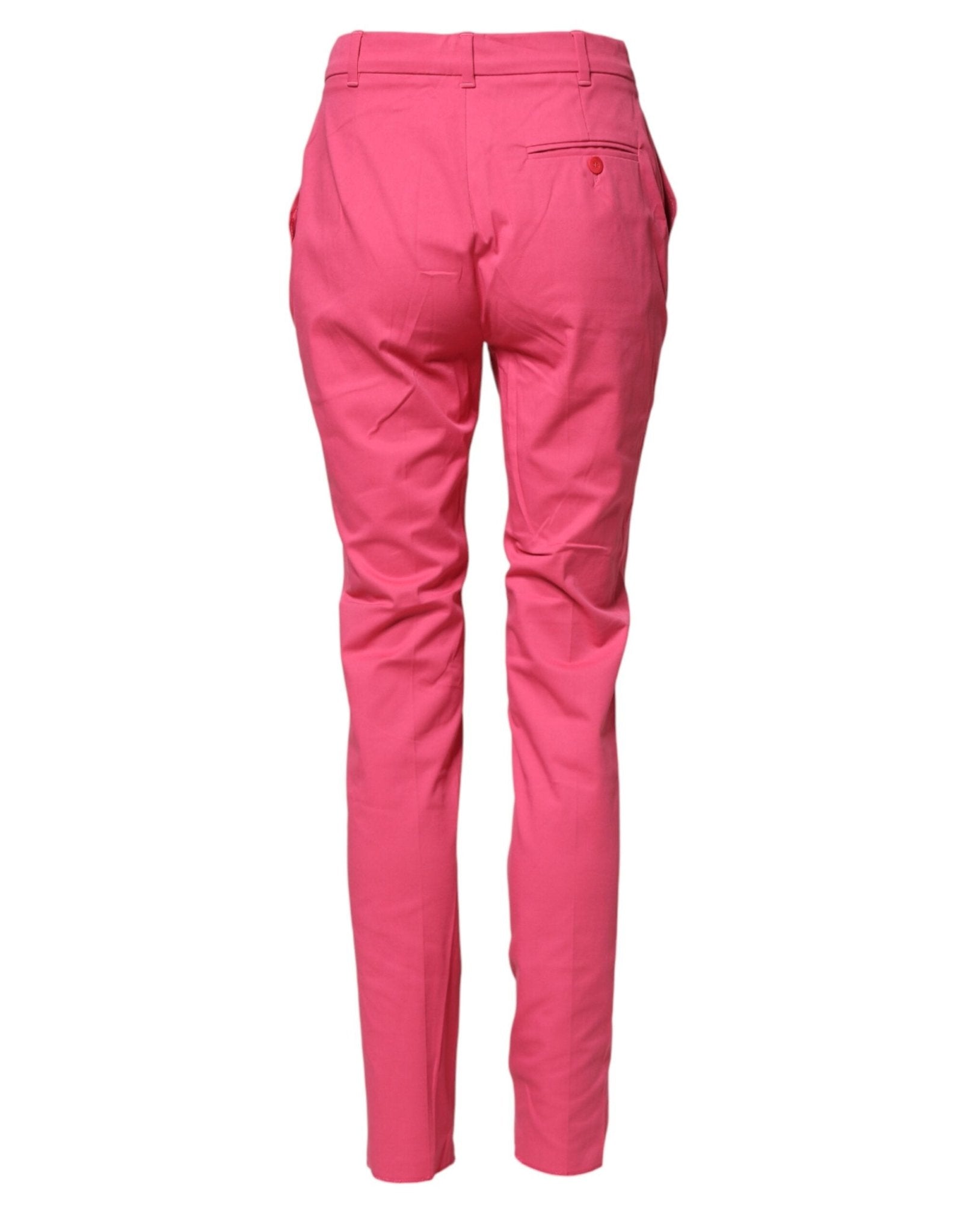 Max Mara Pink Skinny High Waist Chino Trouser Pants - RIMODA