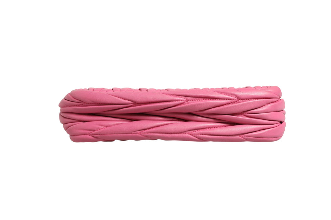 Miu Miu Matelassé Leather Shoulder Bag - RIMODA