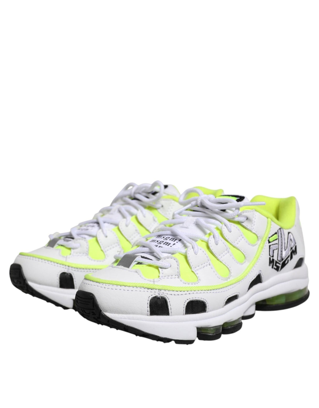 MSGM Multicolor Low Top Trainers Lace Up Sneakers Shoes - RIMODA