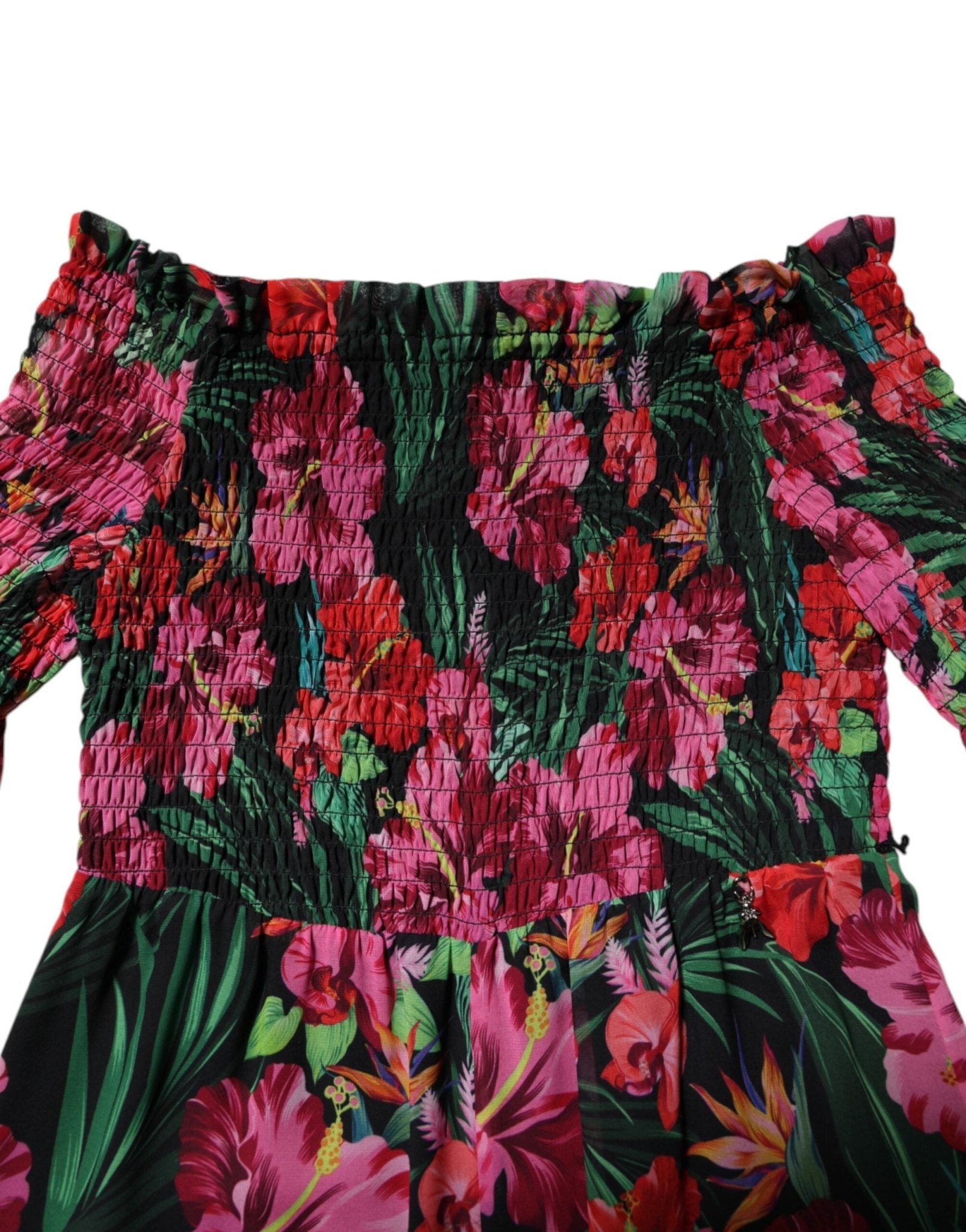 Patrizia Pepe Multicolor Floral Print Overall Jumpsuit Dress - RIMODA