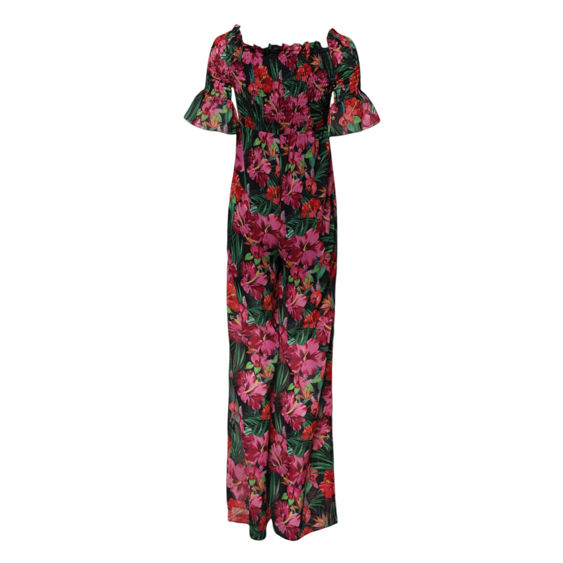 Patrizia Pepe Multicolor Floral Print Overall Jumpsuit Dress - RIMODA