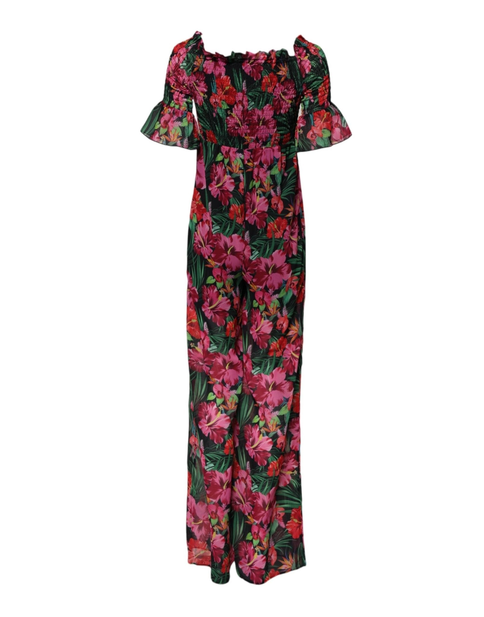 Patrizia Pepe Multicolor Floral Print Overall Jumpsuit Dress - RIMODA