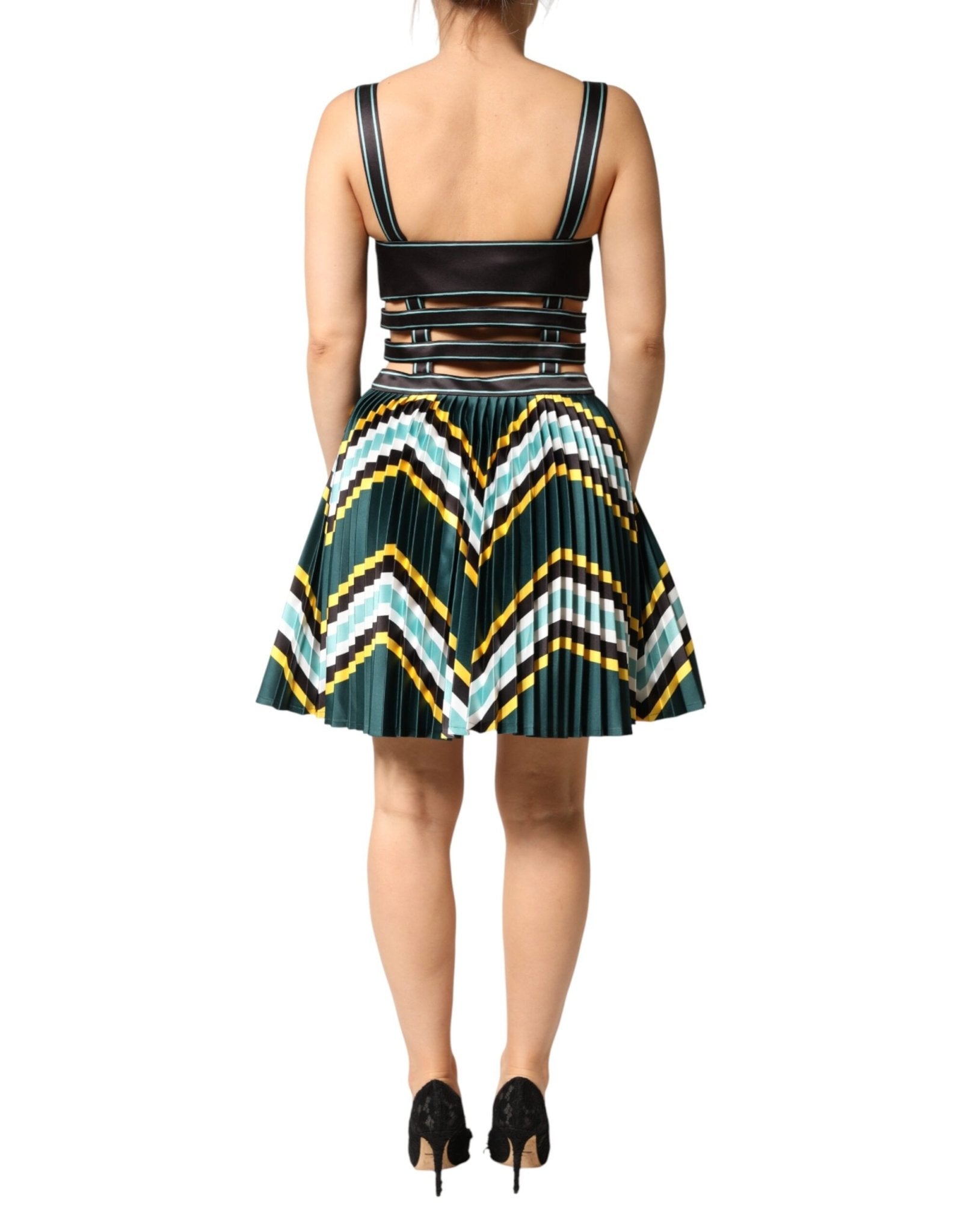 Philosophy di Lorenzo Serafini Multicolor Sleeveless A-line Dress - RIMODA
