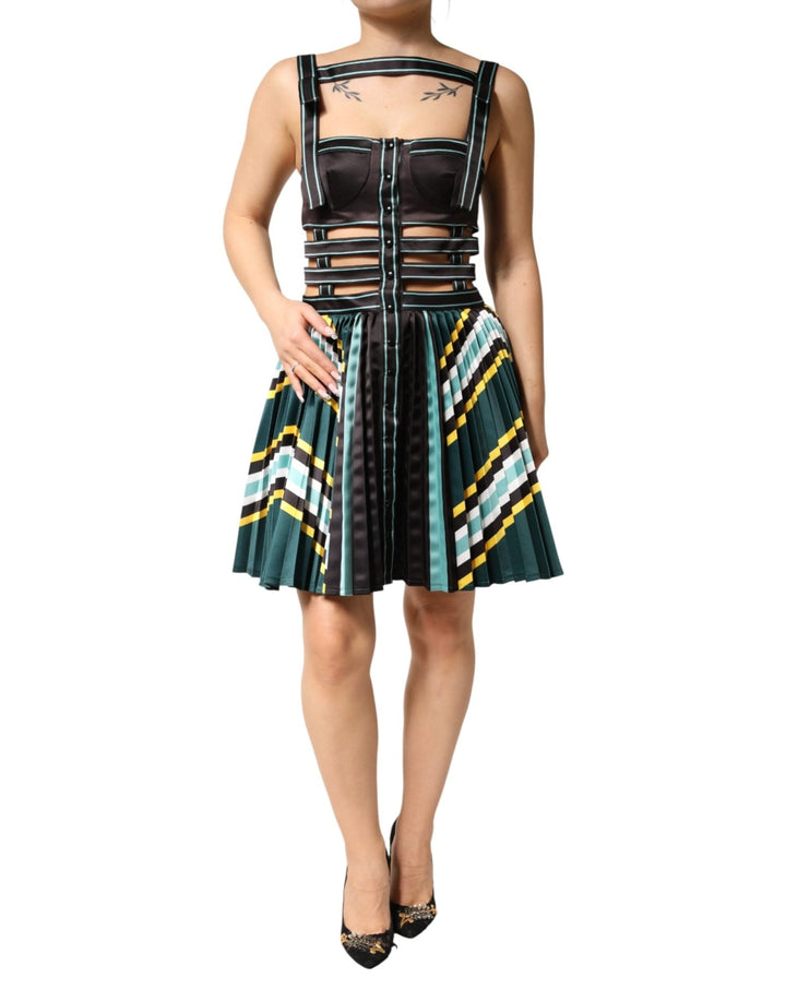 Philosophy di Lorenzo Serafini Multicolor Sleeveless A-line Dress - RIMODA