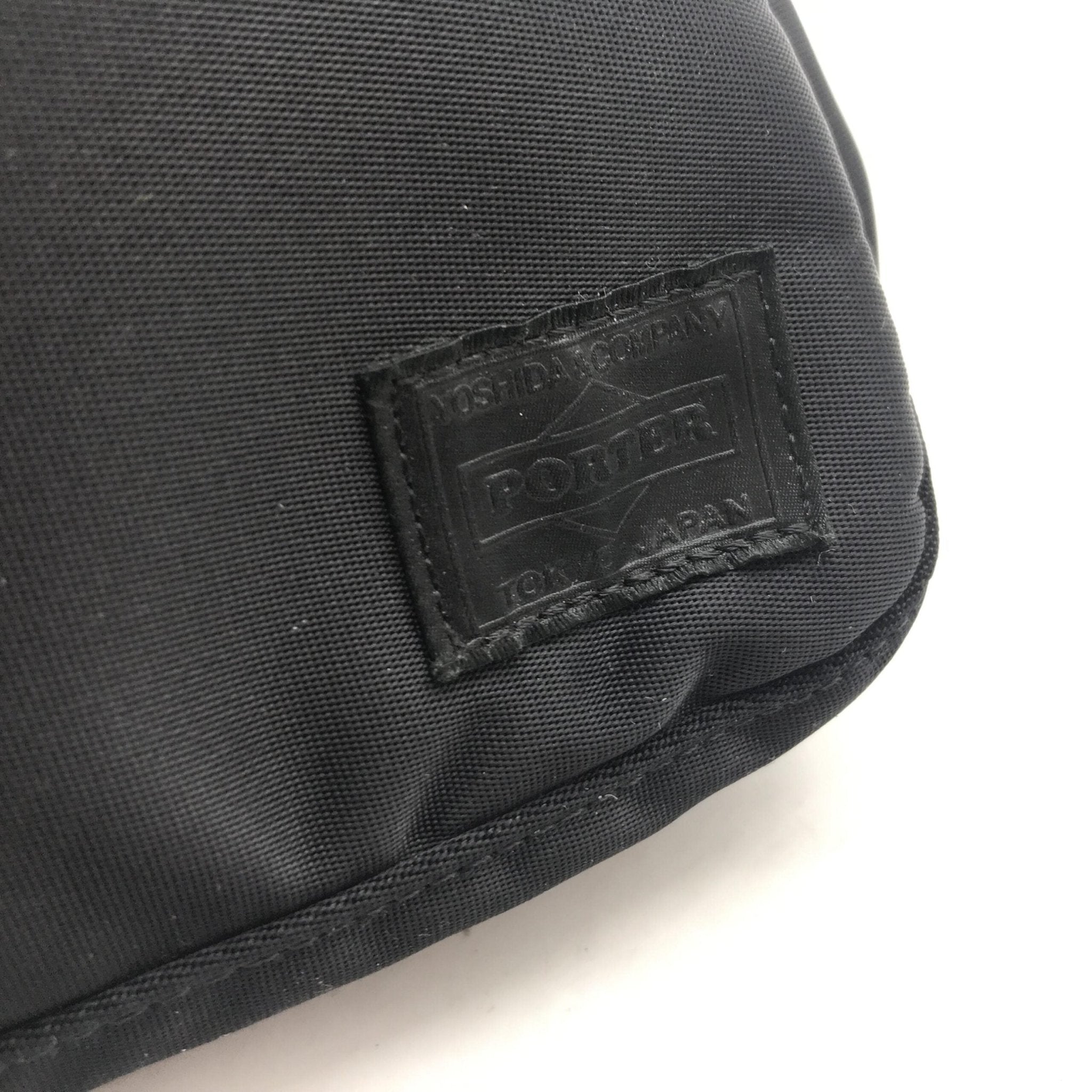 Porter Black Waist Pouch With Zippered Compartments - RIMODA