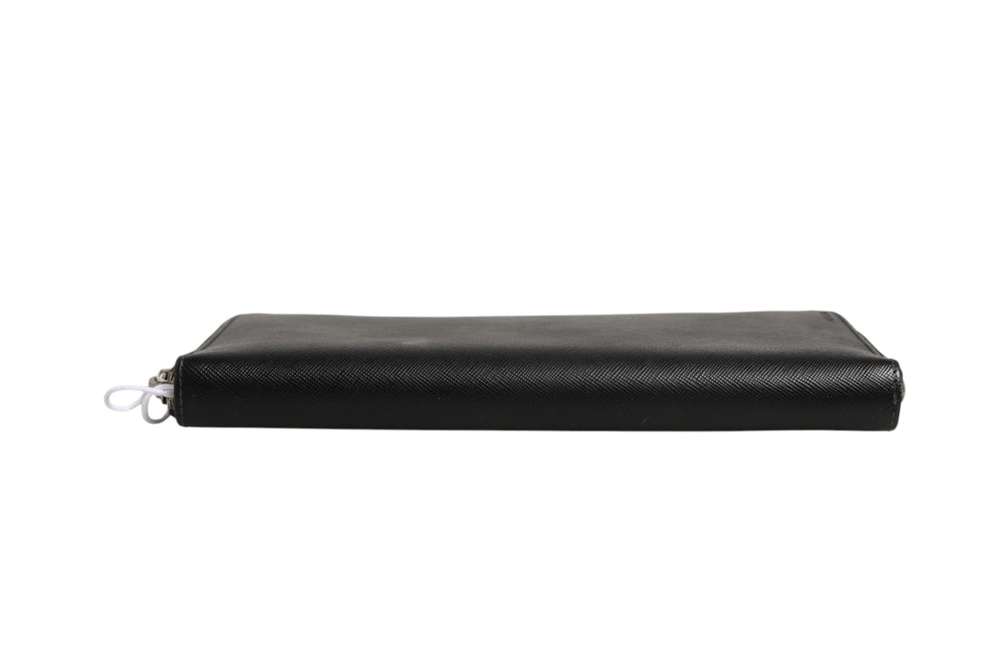 Prada Baltico Saffiano Leather Zip Travel Wallet - RIMODA