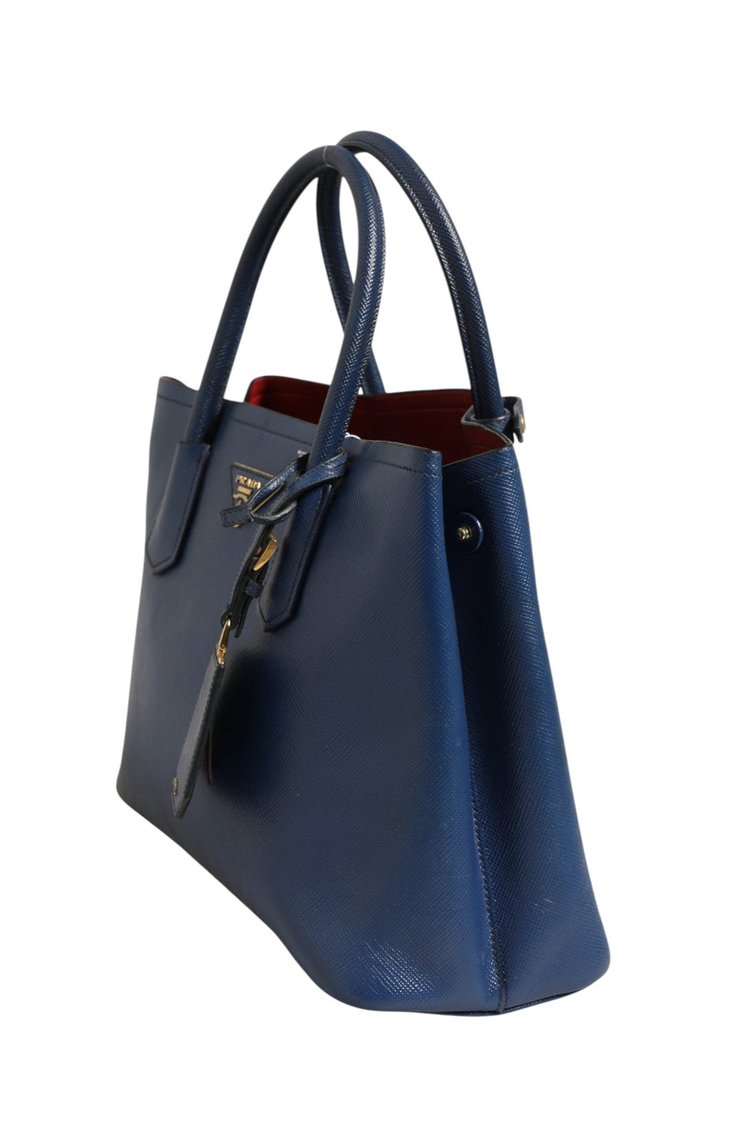 Prada Blue Saffiano Leather 2way Bag - RIMODA