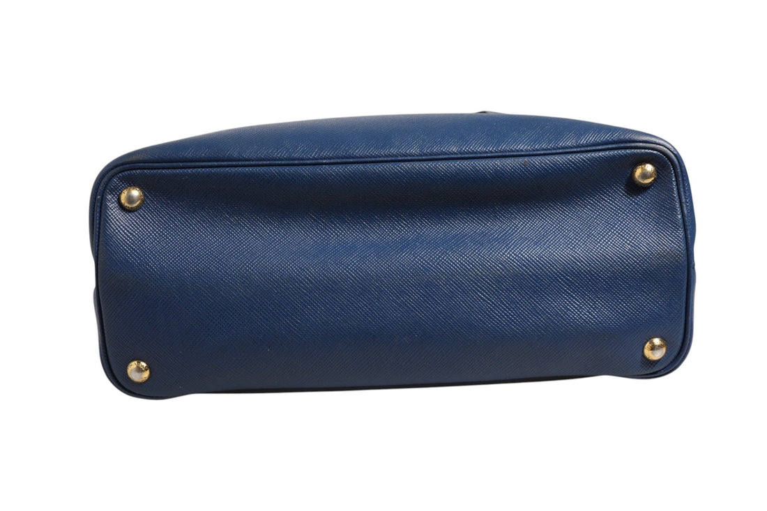 Prada Blue Saffiano Leather 2way Bag - RIMODA