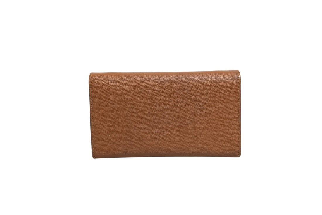 Prada Brown and Gold Wallet Strap - RIMODA