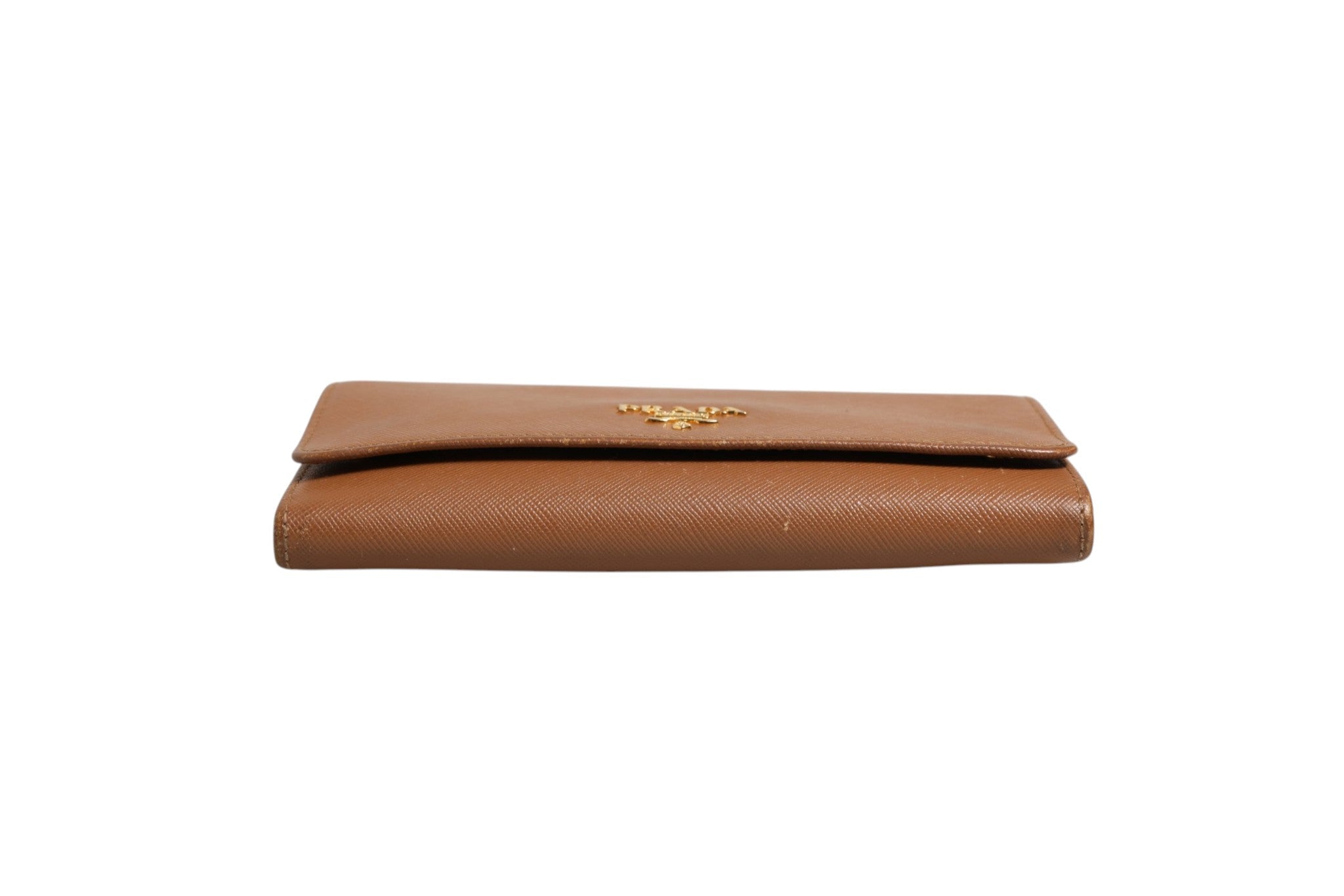 Prada Brown and Gold Wallet Strap - RIMODA