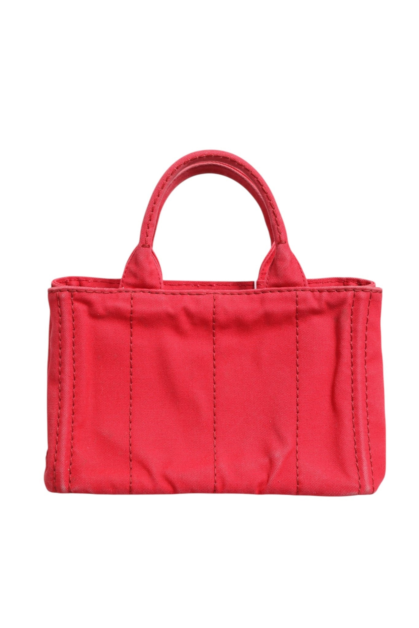 Prada Canapa Mini Canvas Tote - RIMODA