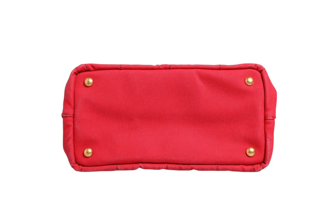 Prada Canapa Mini Canvas Tote - RIMODA
