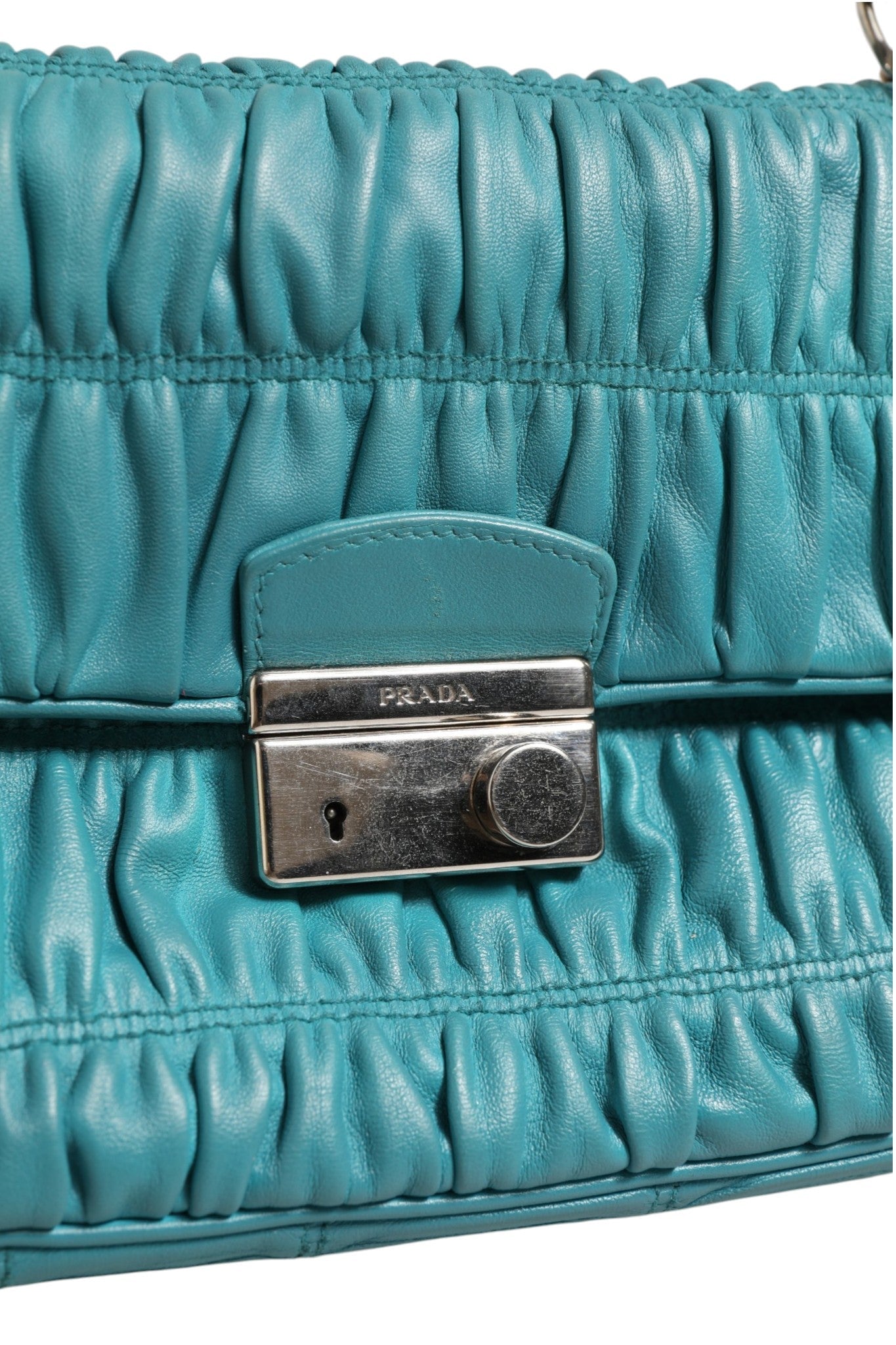 Prada Nappa Gaufre Flap Bag - RIMODA