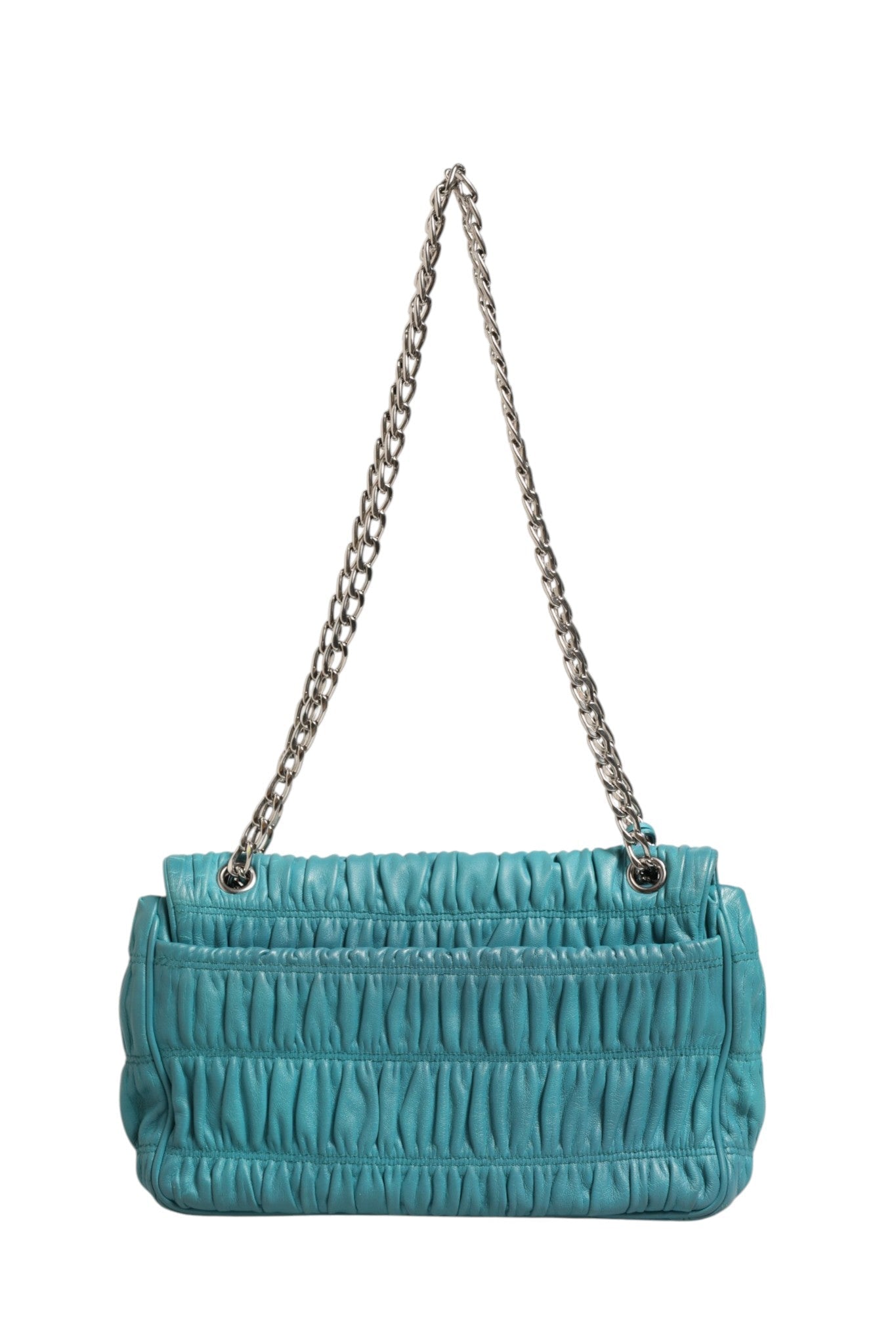 Prada Nappa Gaufre Flap Bag - RIMODA